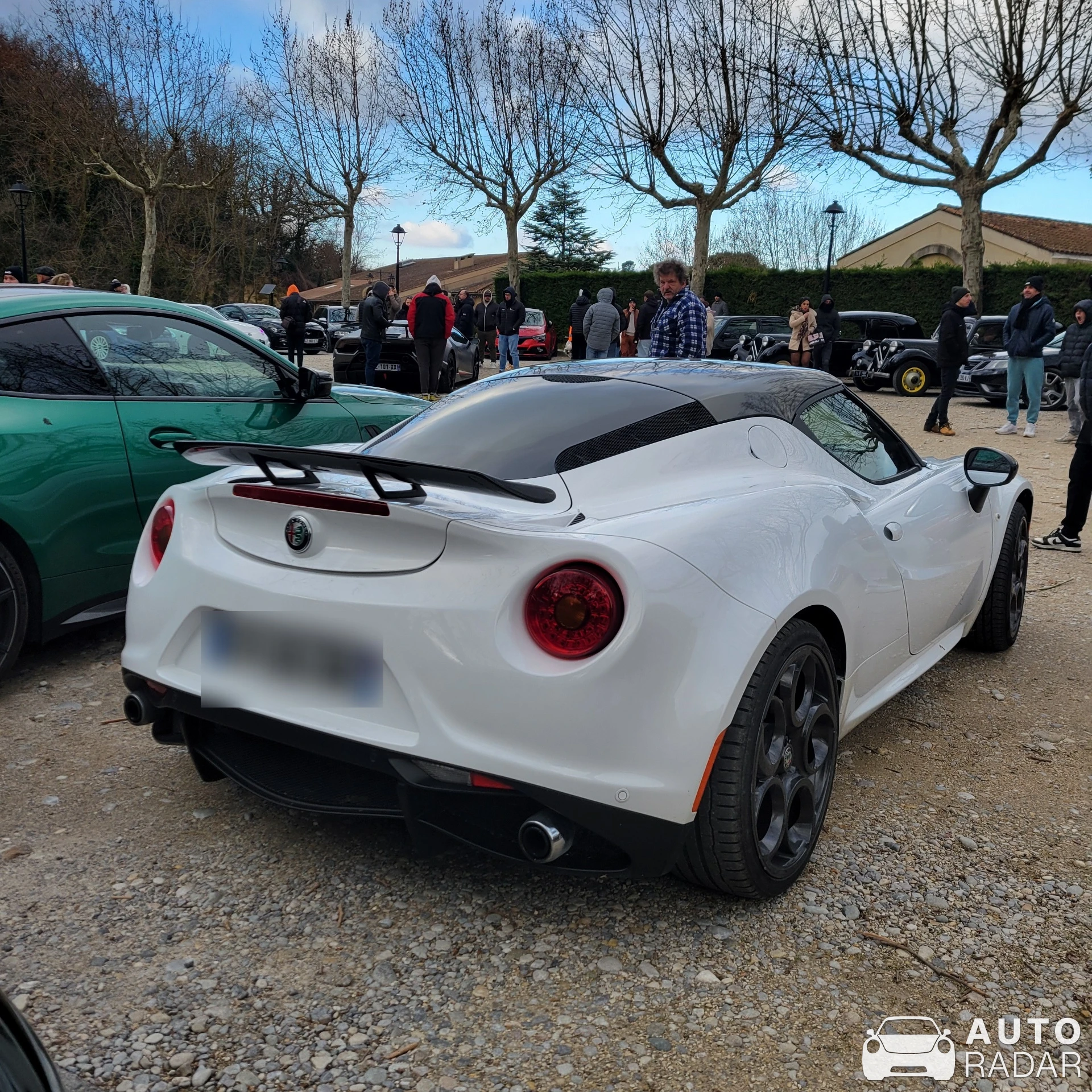 Alfa Romeo 4C Spider spotted in Eurre, France