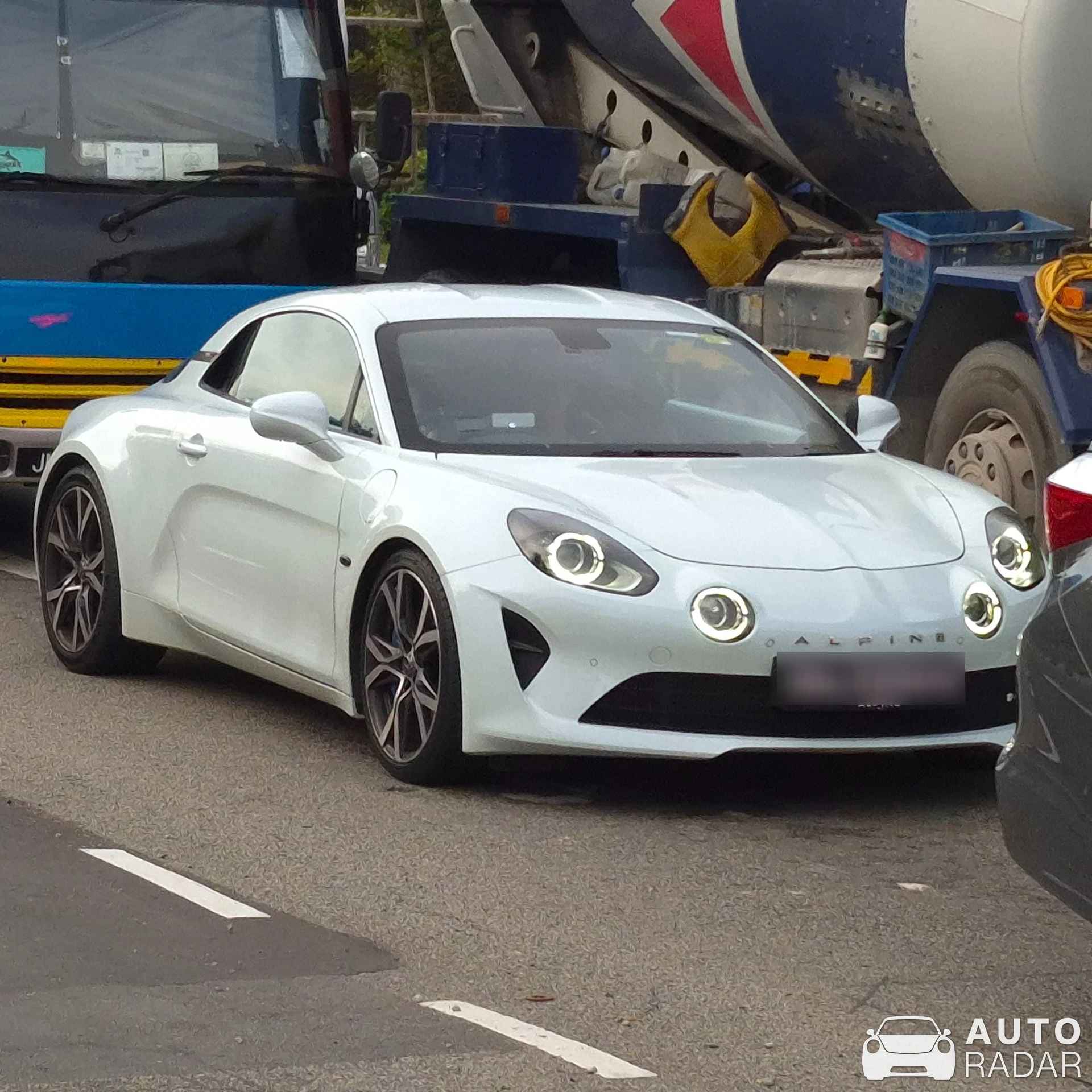 Alpine A110 Pure spotted in Singapore
