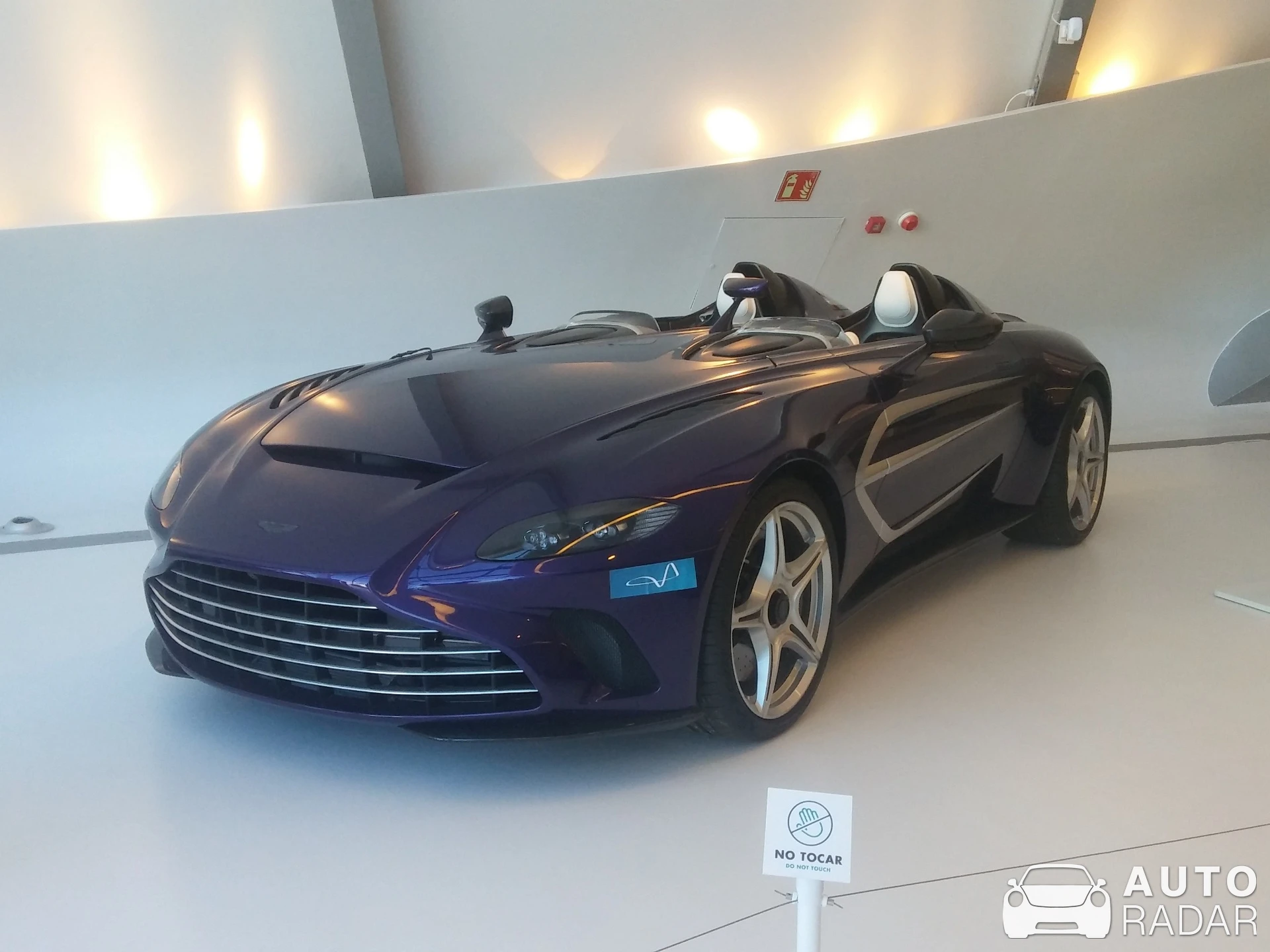 Aston Martin V12 Speedster spotted in Zaragoza, Spain
