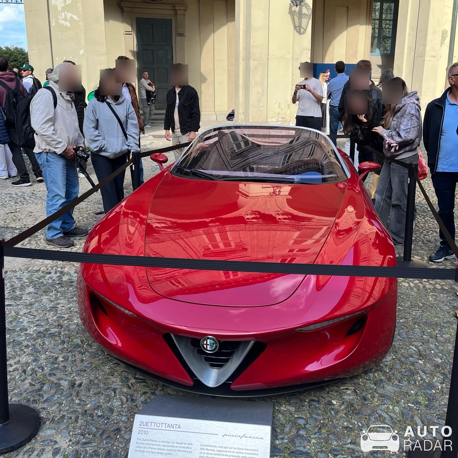 Alfa Romeo 2uettottanta spotted in Torino