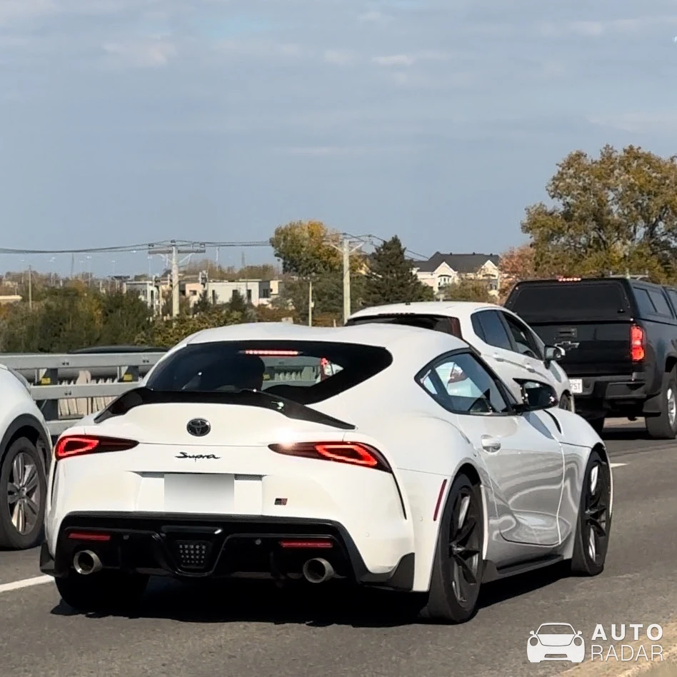 Toyota GR Supra A90 spotted in Terrebonne, Canada