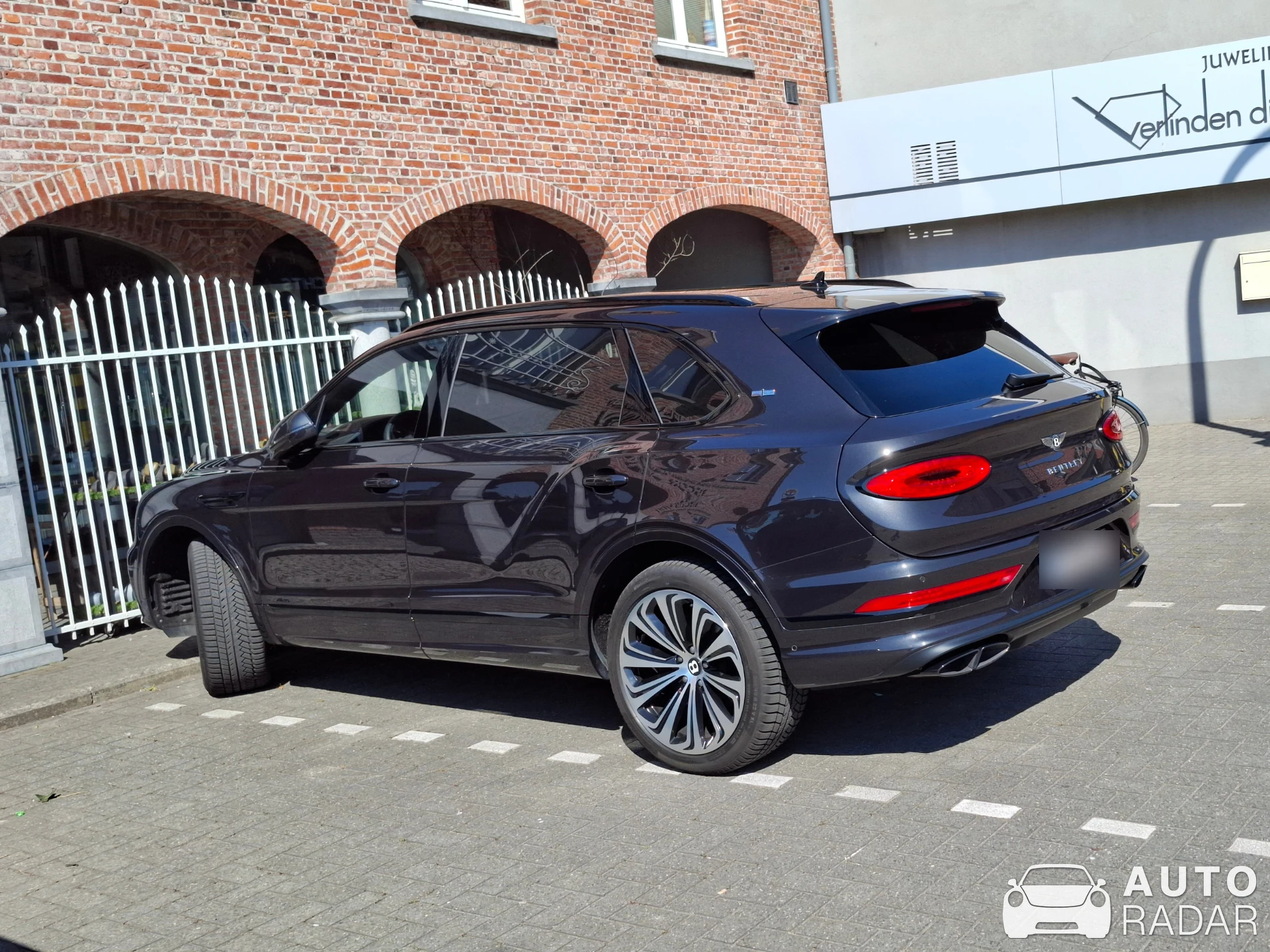 Bentley Bentayga Azure EWB First Edition spotted in Brecht