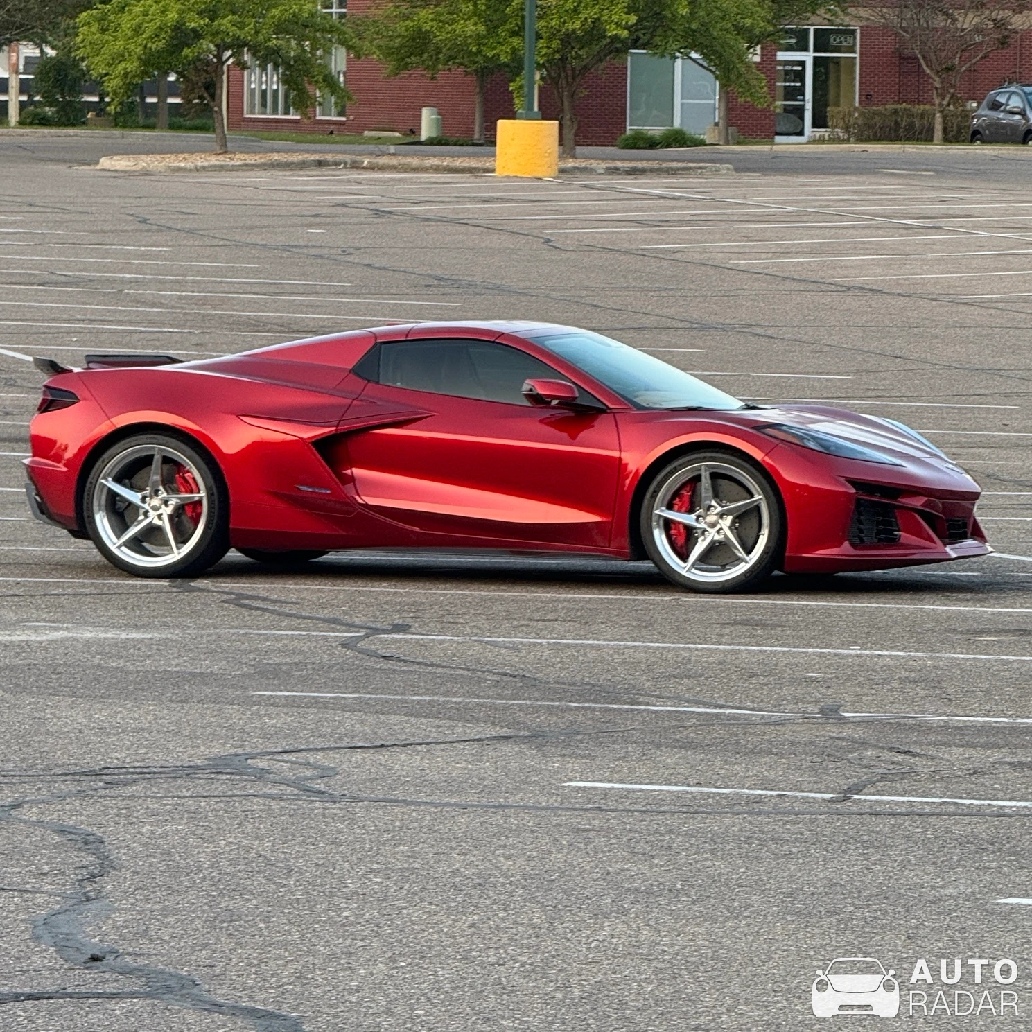 Chevrolet Corvette C8 E-Ray spotted in Portage