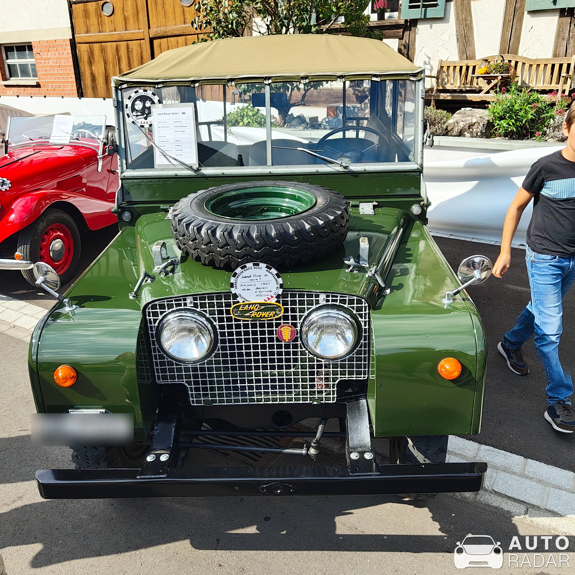 Land Rover Series 1 spotted in Rafz