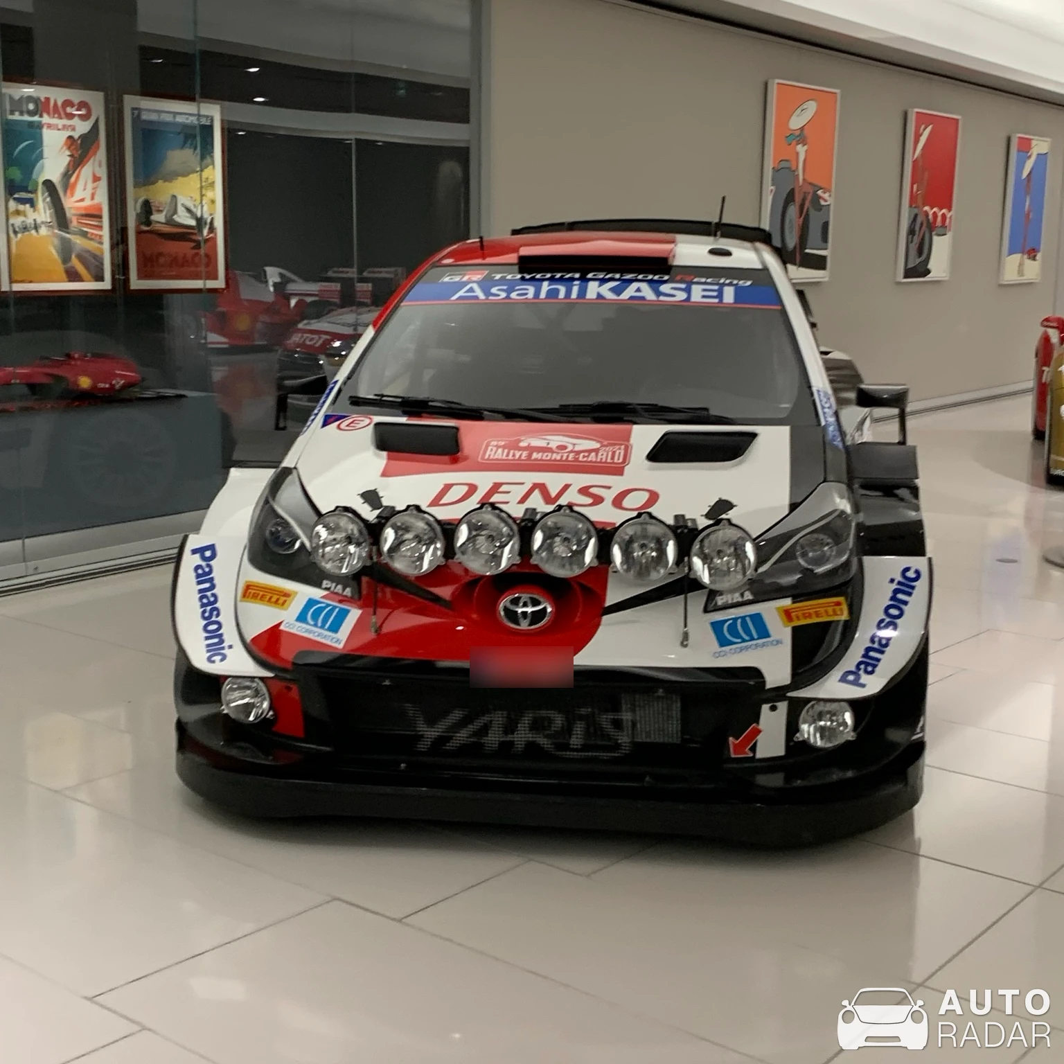 Toyota Yaris WRC spotted in Monaco