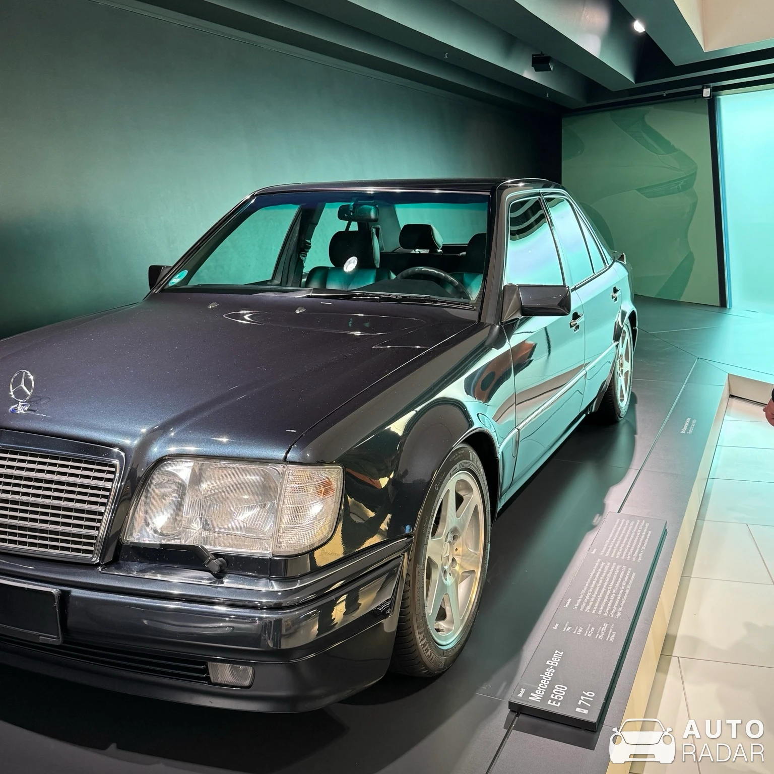 Mercedes-Benz 500E spotted in Stuttgart