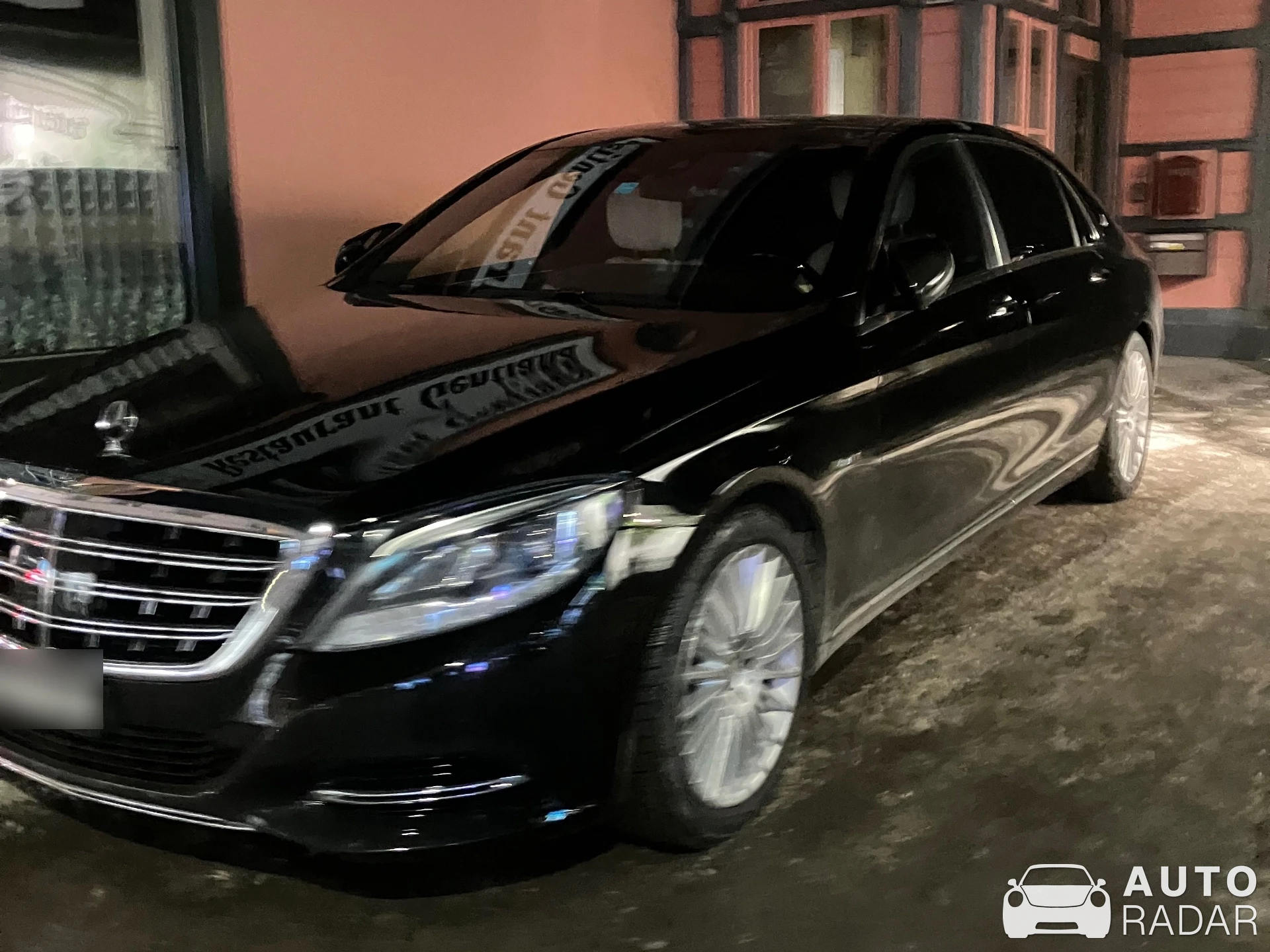 Mercedes-Maybach S 500 spotted in Davos, Switzerland