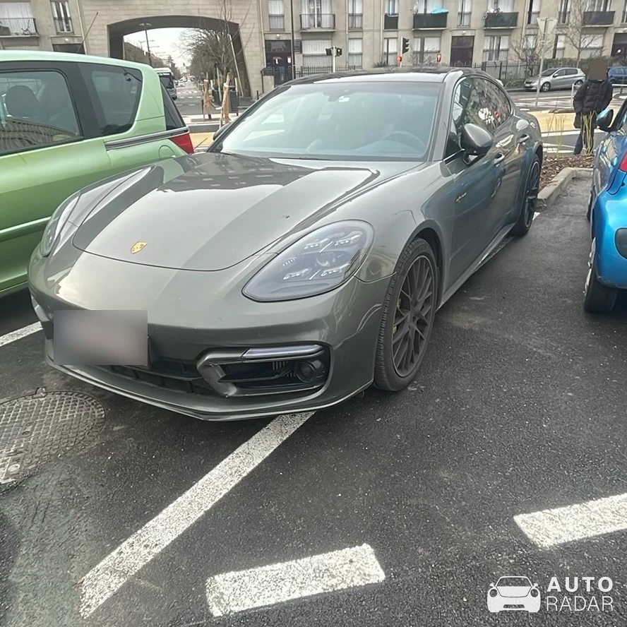 Porsche 971 Panamera Turbo spotted in Fontainebleau
