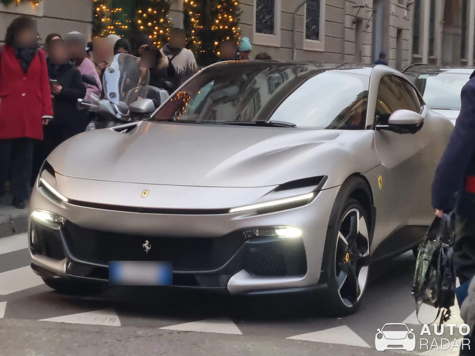 Ferrari Purosangue spotted in Milano, Italia