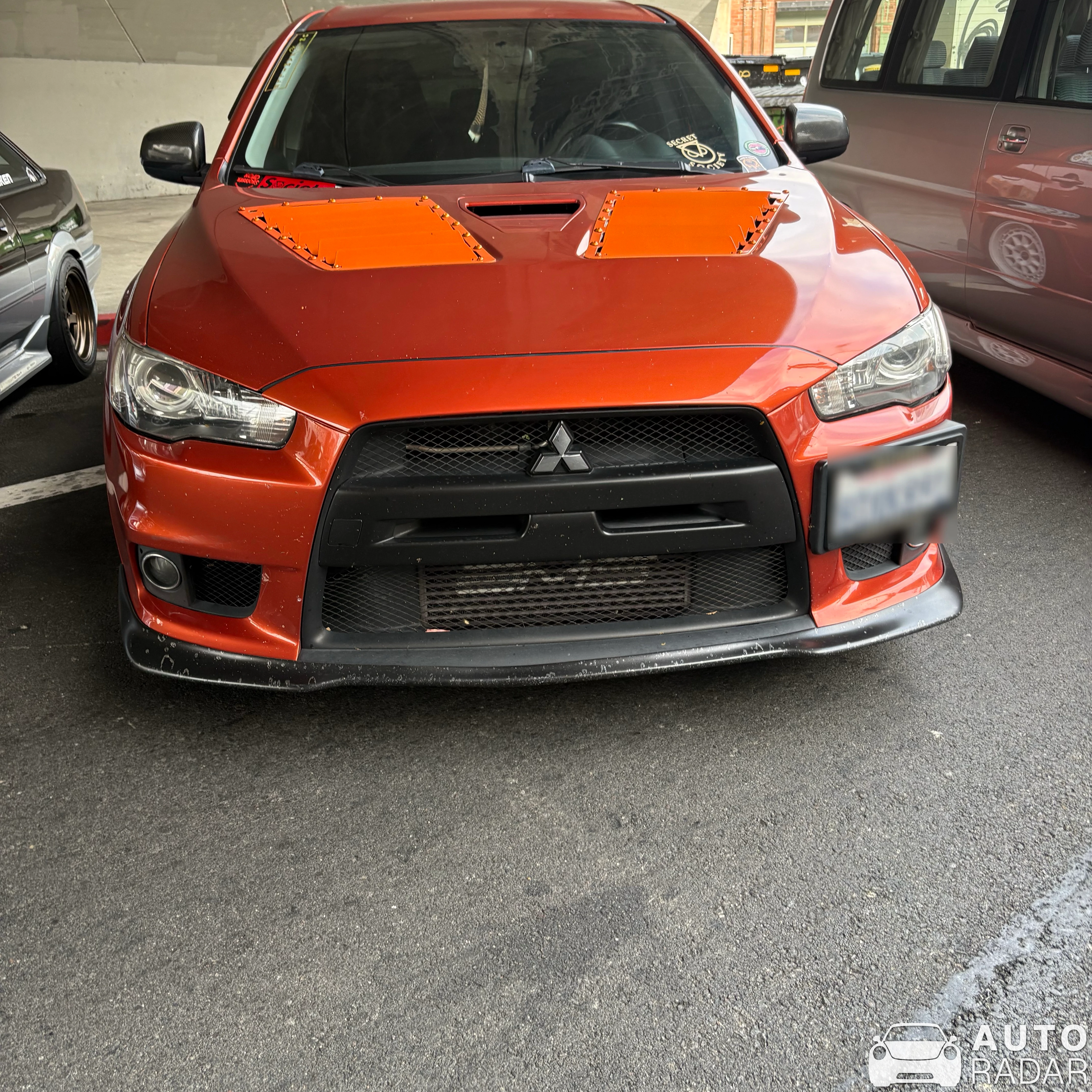 Mitsubishi Lancer Evolution X R4 spotted in Los Angeles