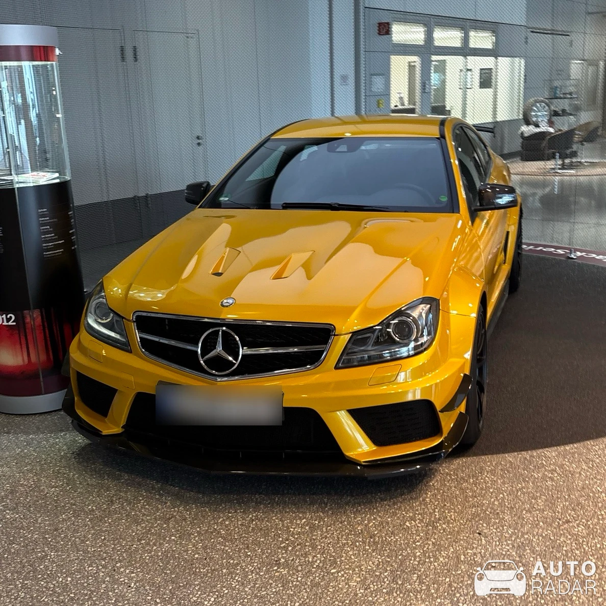 Mercedes-Benz Domanig C 63 AMG W204 spotted in Stuttgart