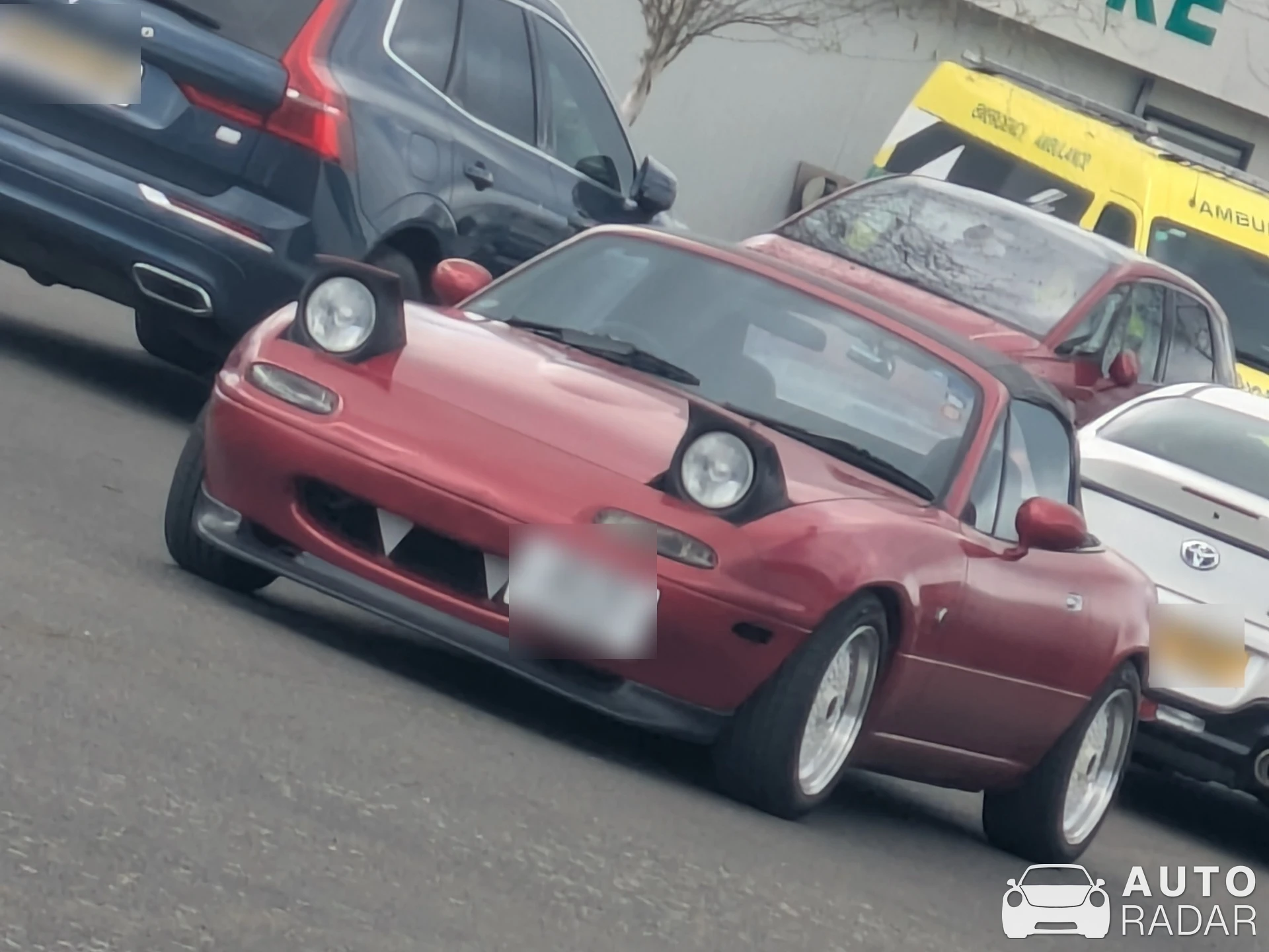 Mazda MX-5 spotted in Ipswich
