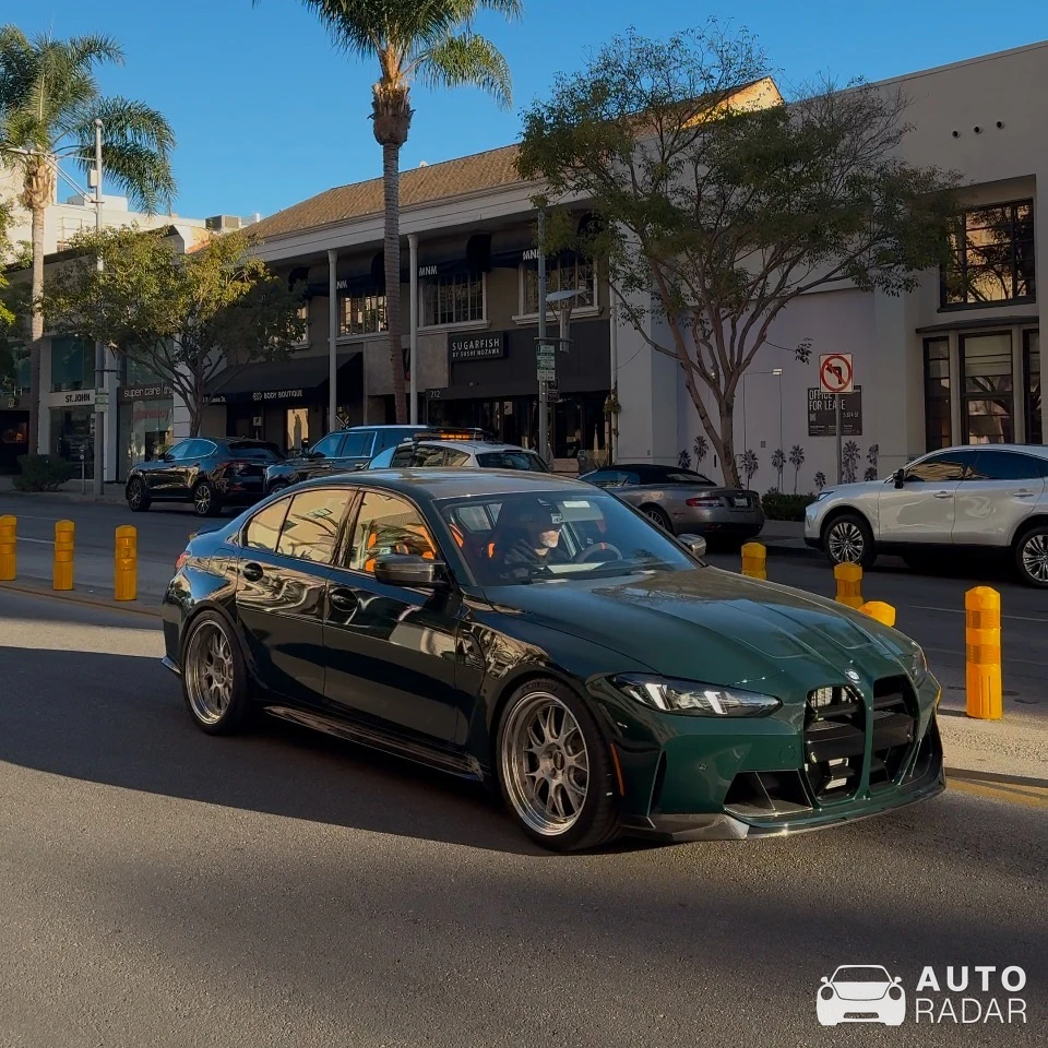 BMW M3 G80 Sedan spotted in Beverly Hills, United States