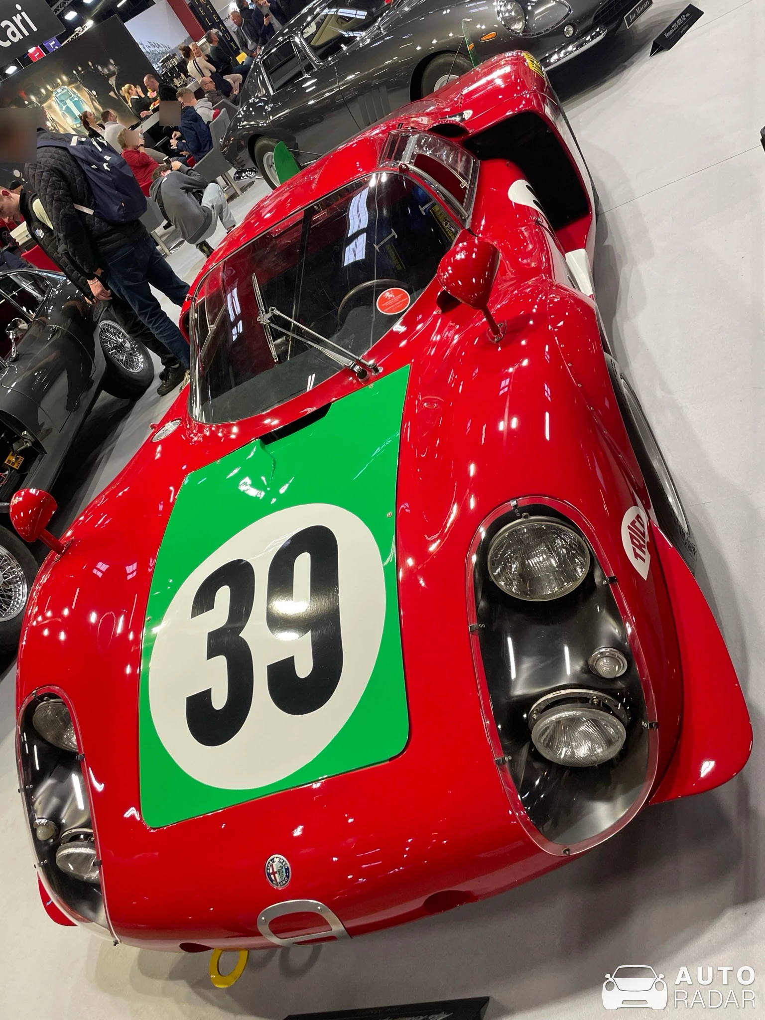 Alfa Romeo Tipo 33/2 Daytona spotted in Paris