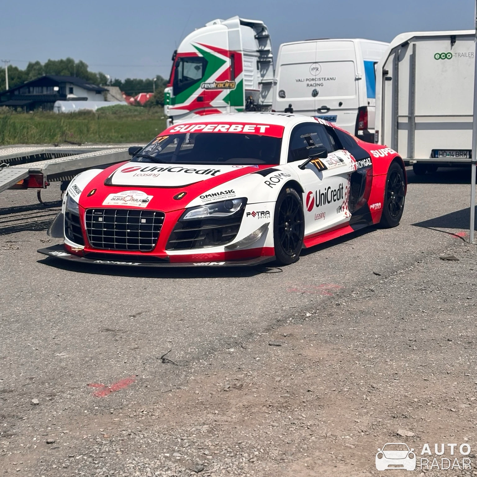 Audi R8 LMS GT3 Evo spotted in Sfântu Gheorghe