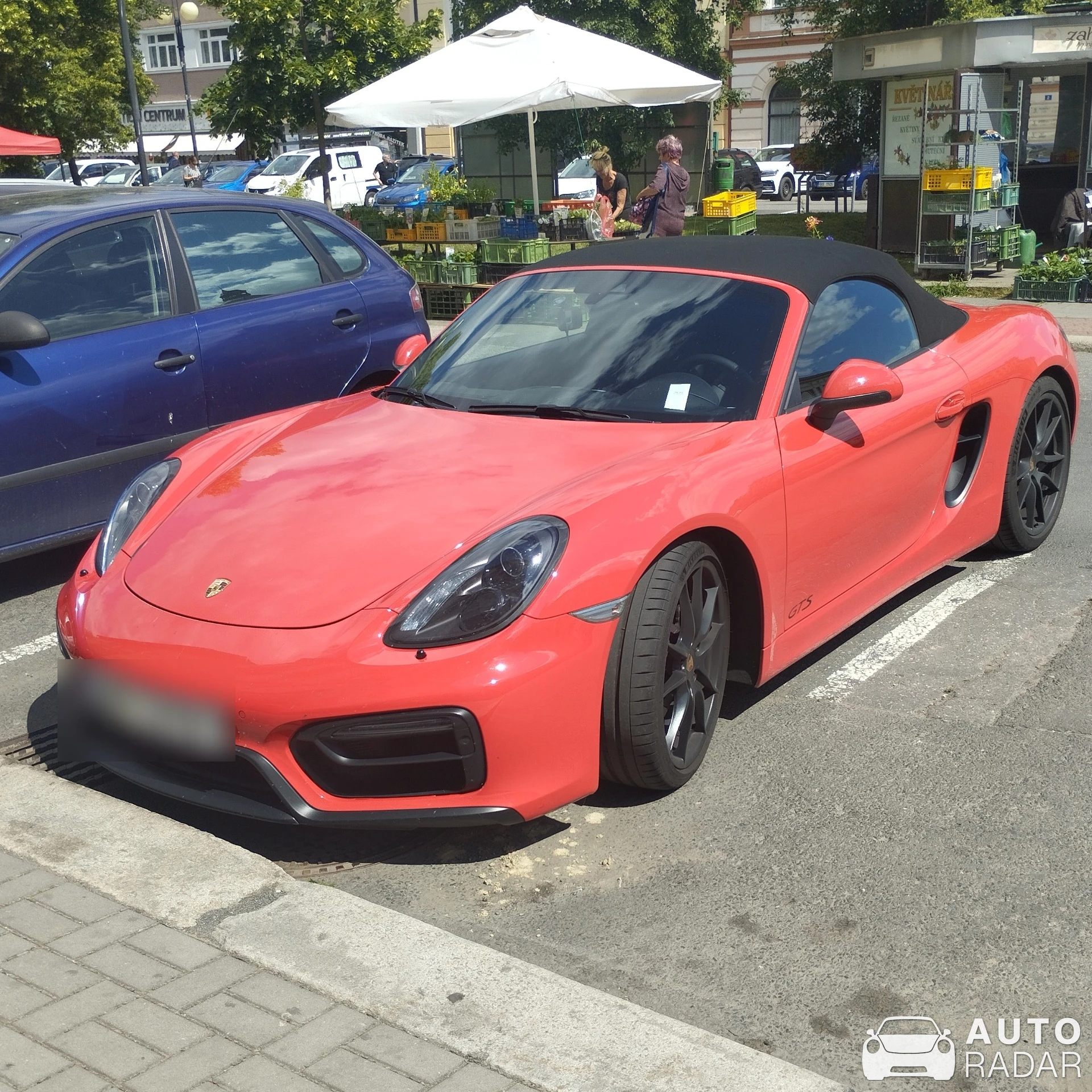 Porsche 981 Boxster GTS spotted in Kroměříž, Czechia