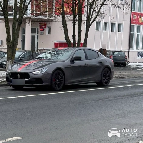 Maserati Ghibli spotted in Târnăveni, Romania