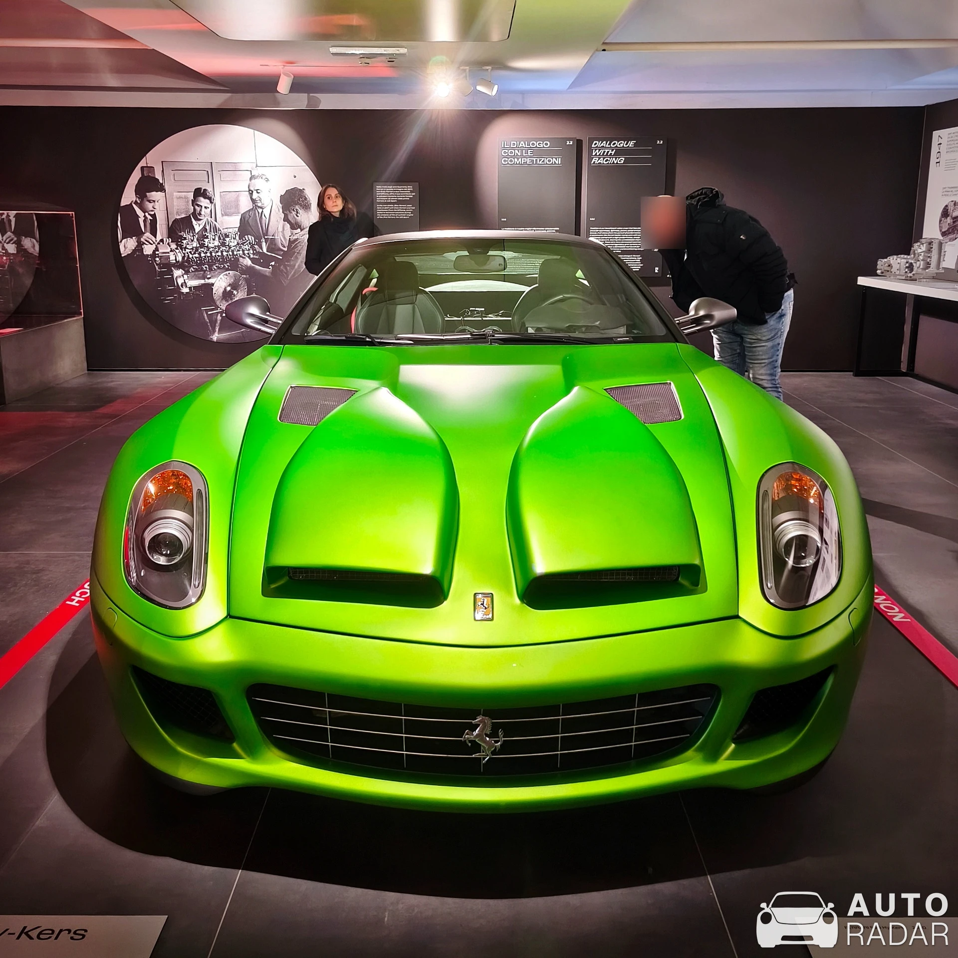Ferrari 599 HY-KERS spotted in Maranello, Italy