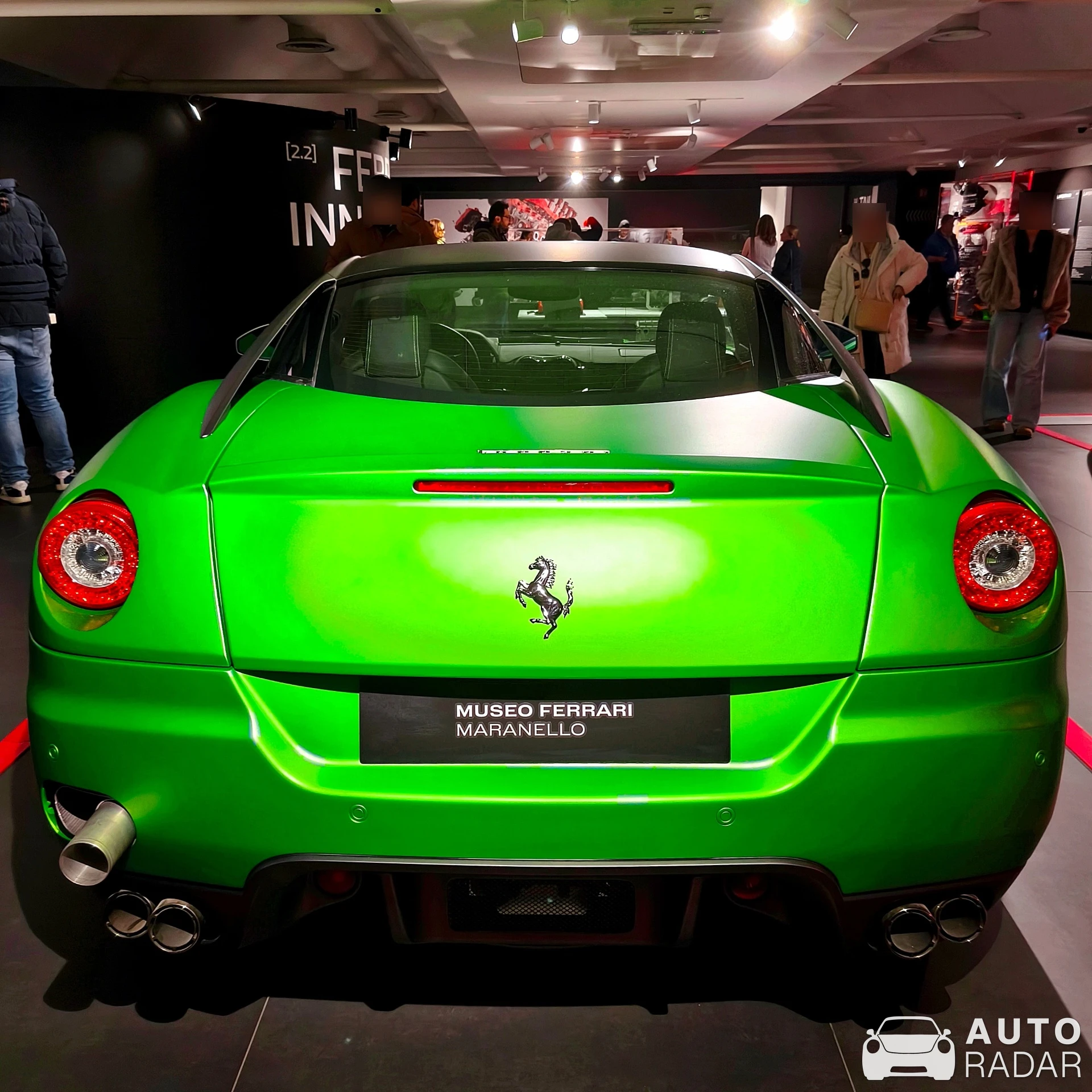 Ferrari 599 HY-KERS spotted in Maranello