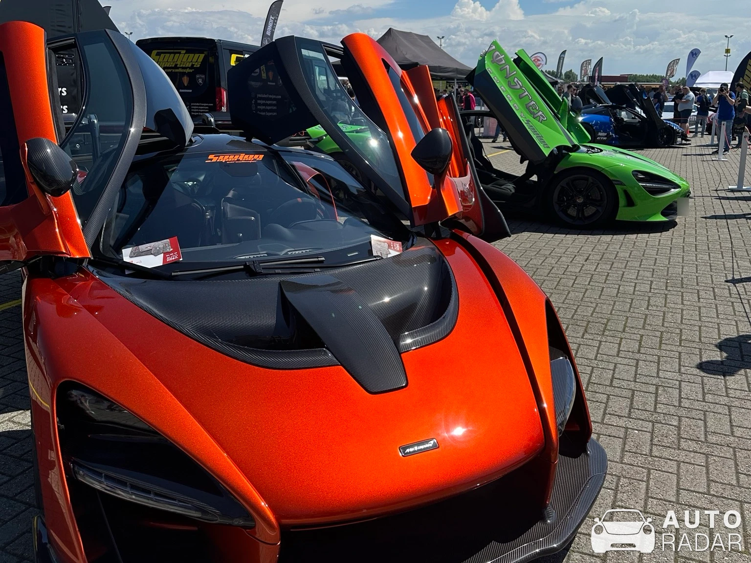 McLaren Senna spotted in Assen