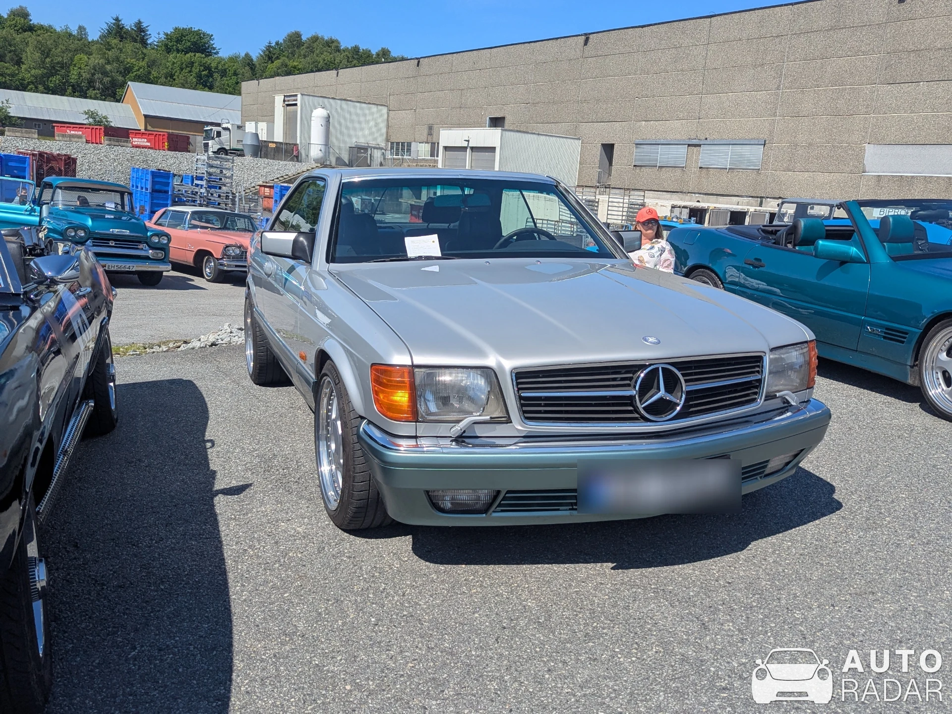 Mercedes-Benz S-Klasse Coupe C126 spotted in Hommersåk