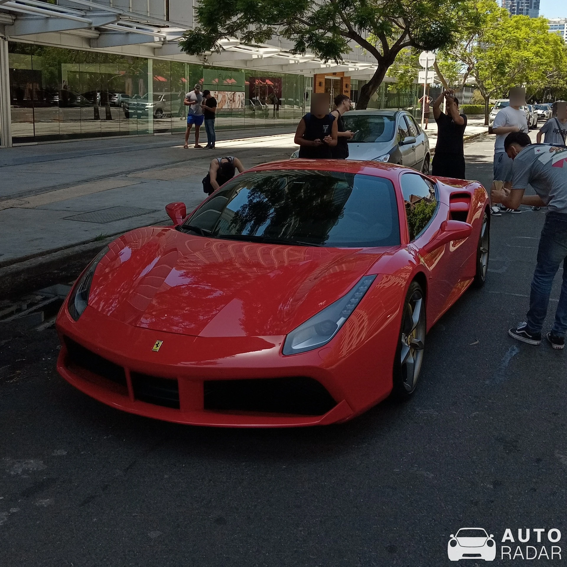 Ferrari 488 GTB spotted in Buenos Aires, Argentina