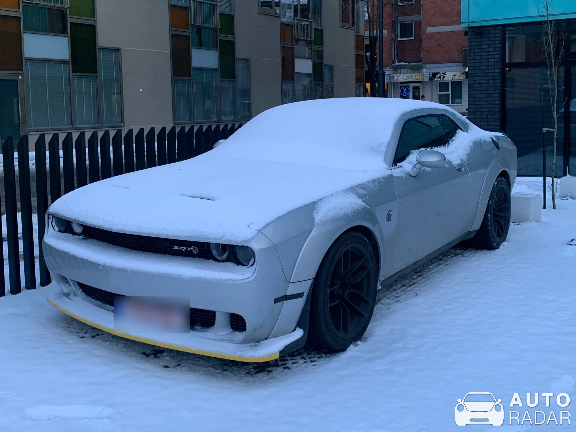 Dodge Challenger SRT Hellcat spotted in Klaipėda, Литва