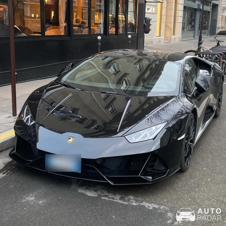 Lamborghini Huracán LP640-4 EVO spotted in Paris, France