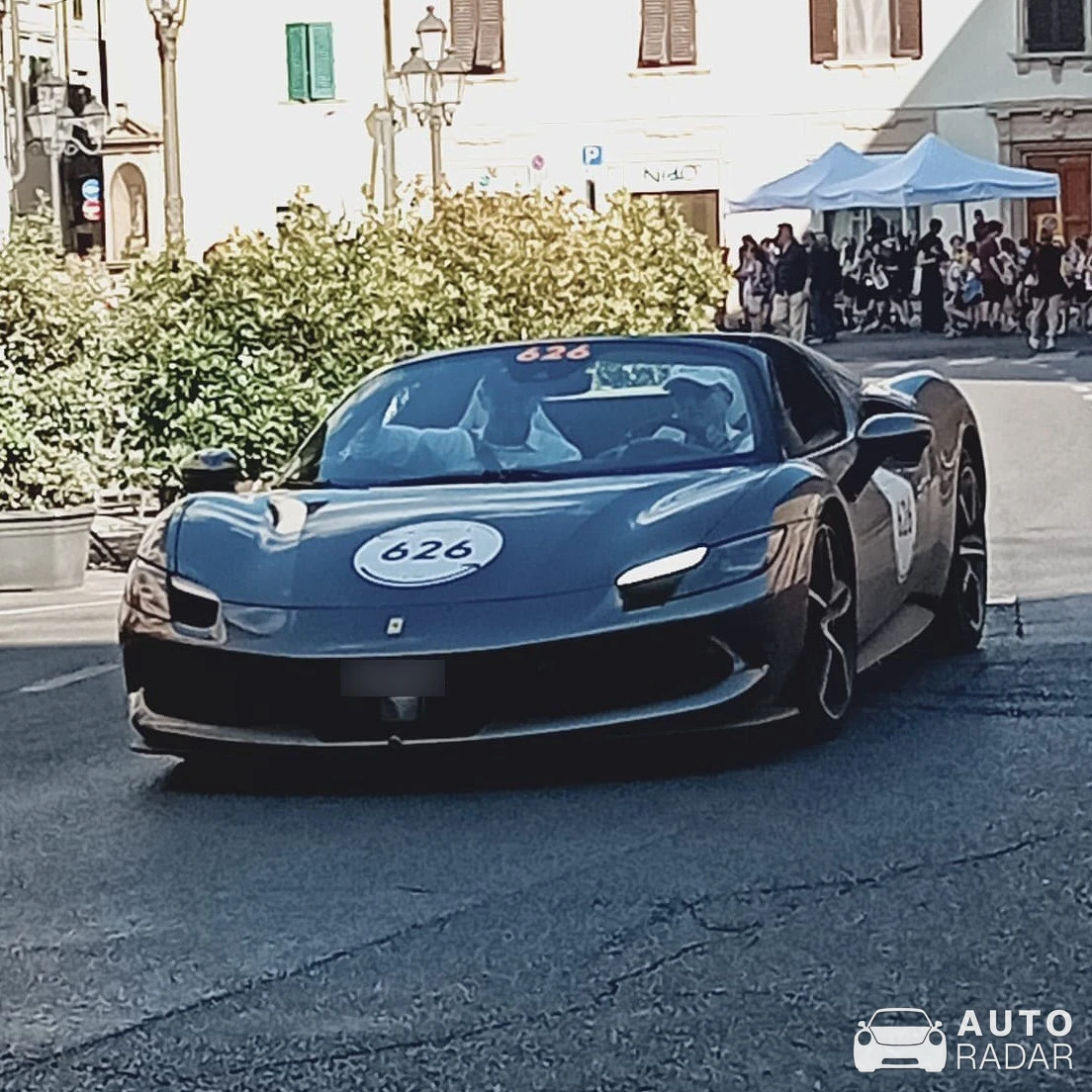 Ferrari 296 GTS spotted in Prato, Italy