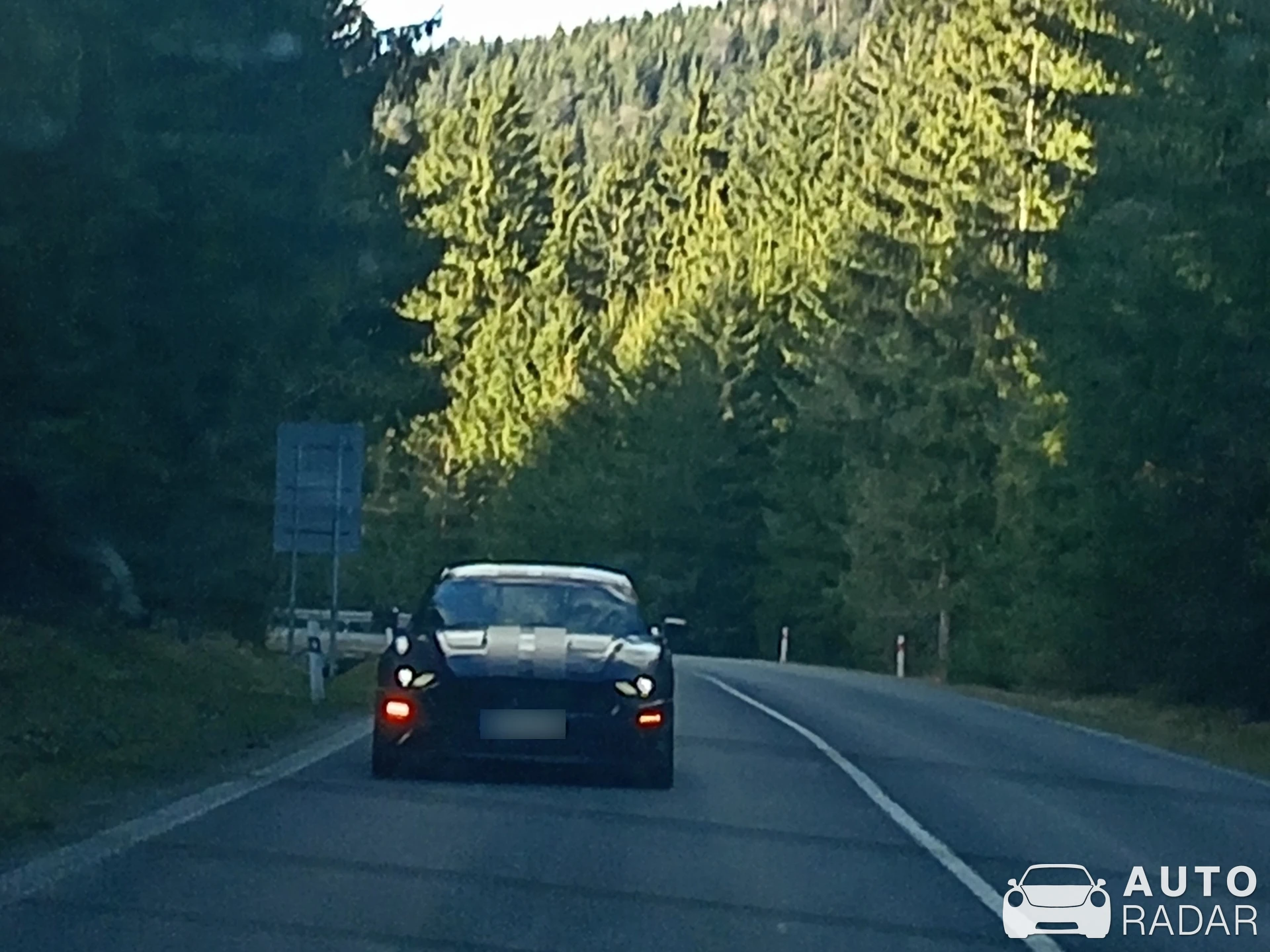 Ford Mustang GT 2018 RTR spotted in Malá Morávka
