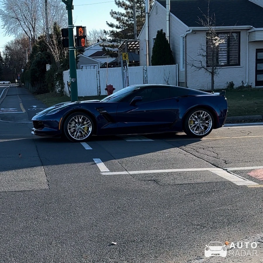 Chevrolet Corvette C7 Z06 spotted in Terrebonne, Canada