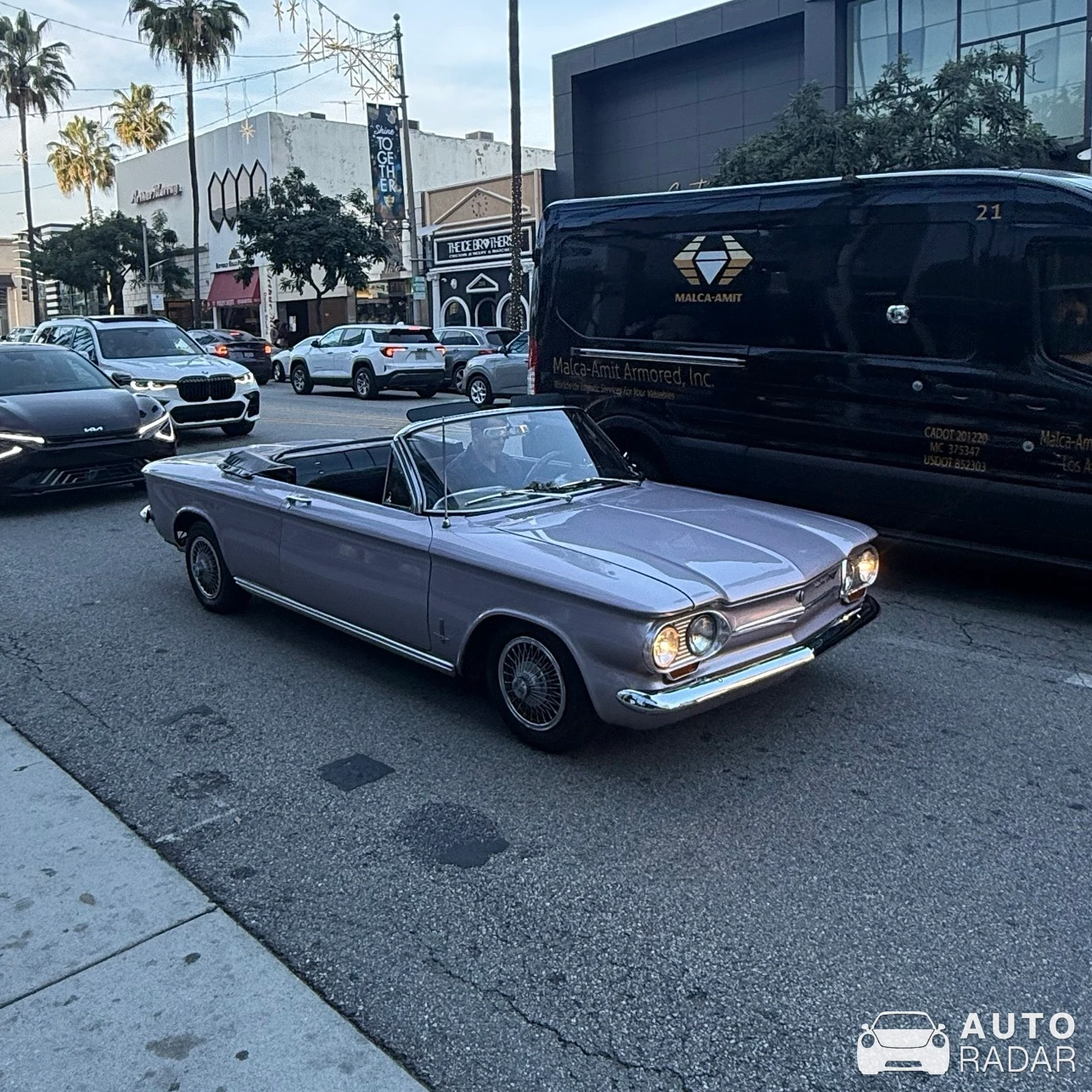 Chevrolet Corvair Monza Spyder spotted in Beverly Hills