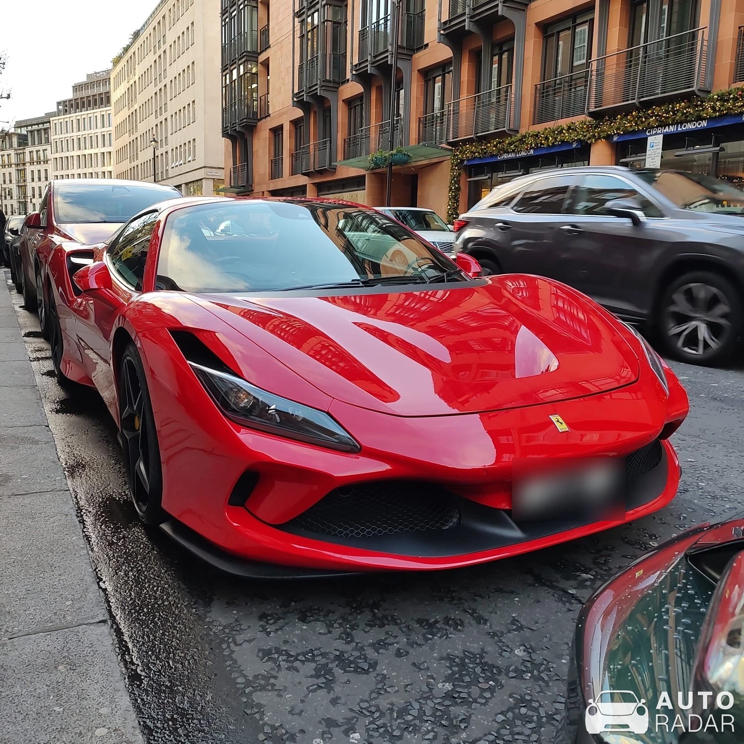 Ferrari F8 Spider spotted in Greater London, United Kingdom
