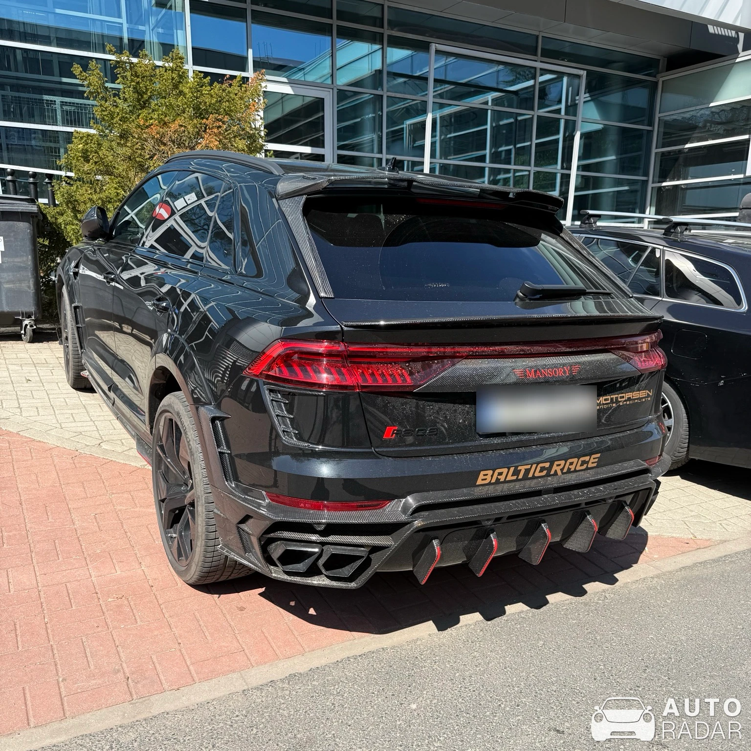 Audi RS Q8 Mansory spotted in Poznań
