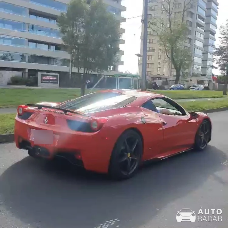 Ferrari 458 Italia spotted in Cautín, Chile