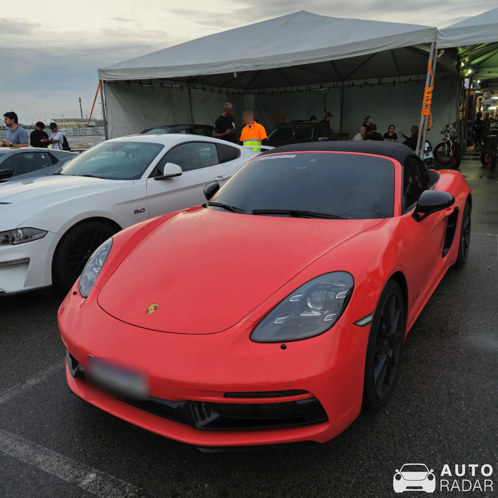 Porsche 718 Boxster spotted in Barra da Tijuca, Brazil