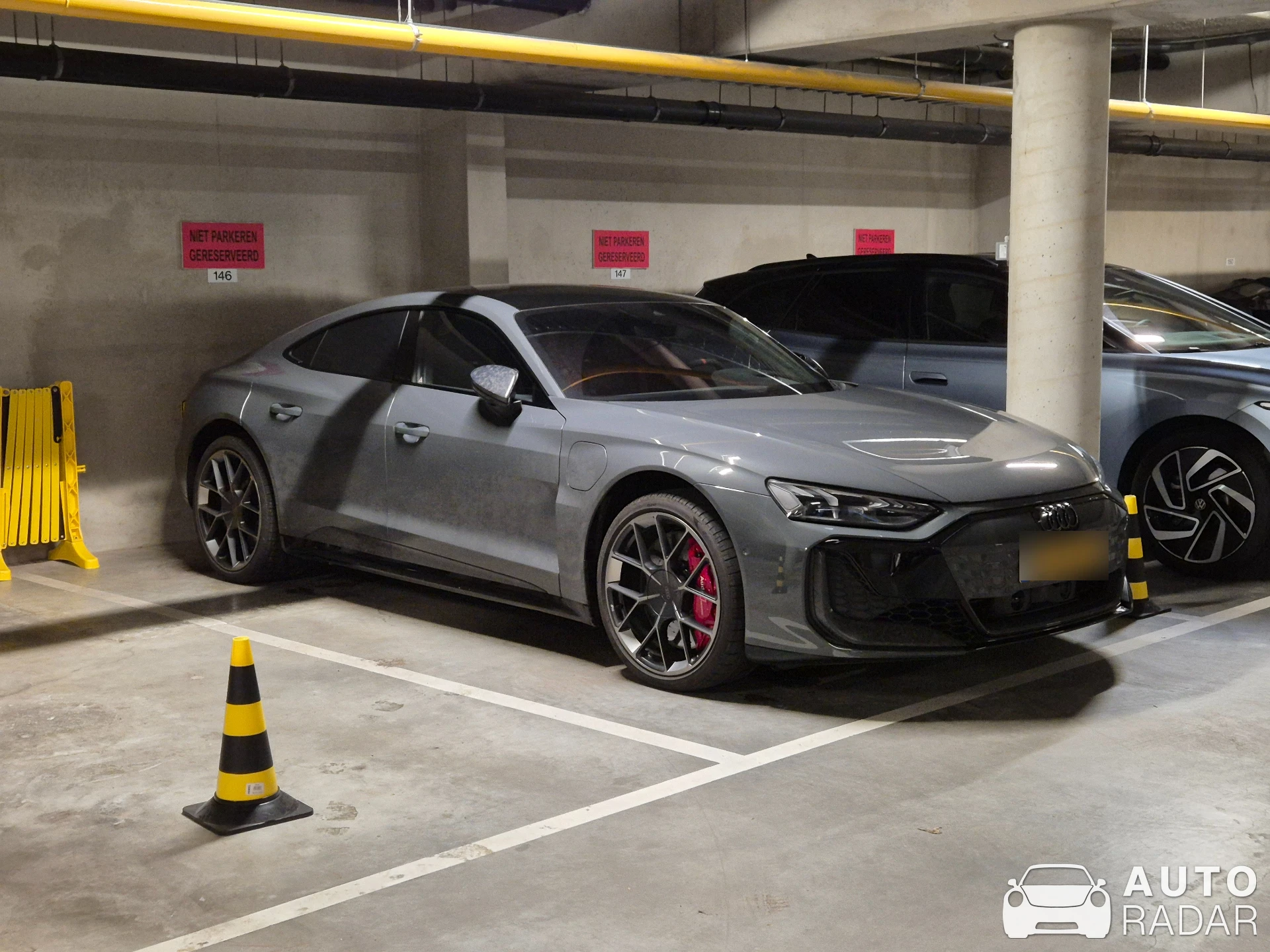 Audi RS E-Tron GT spotted in Amsterdam, Netherlands