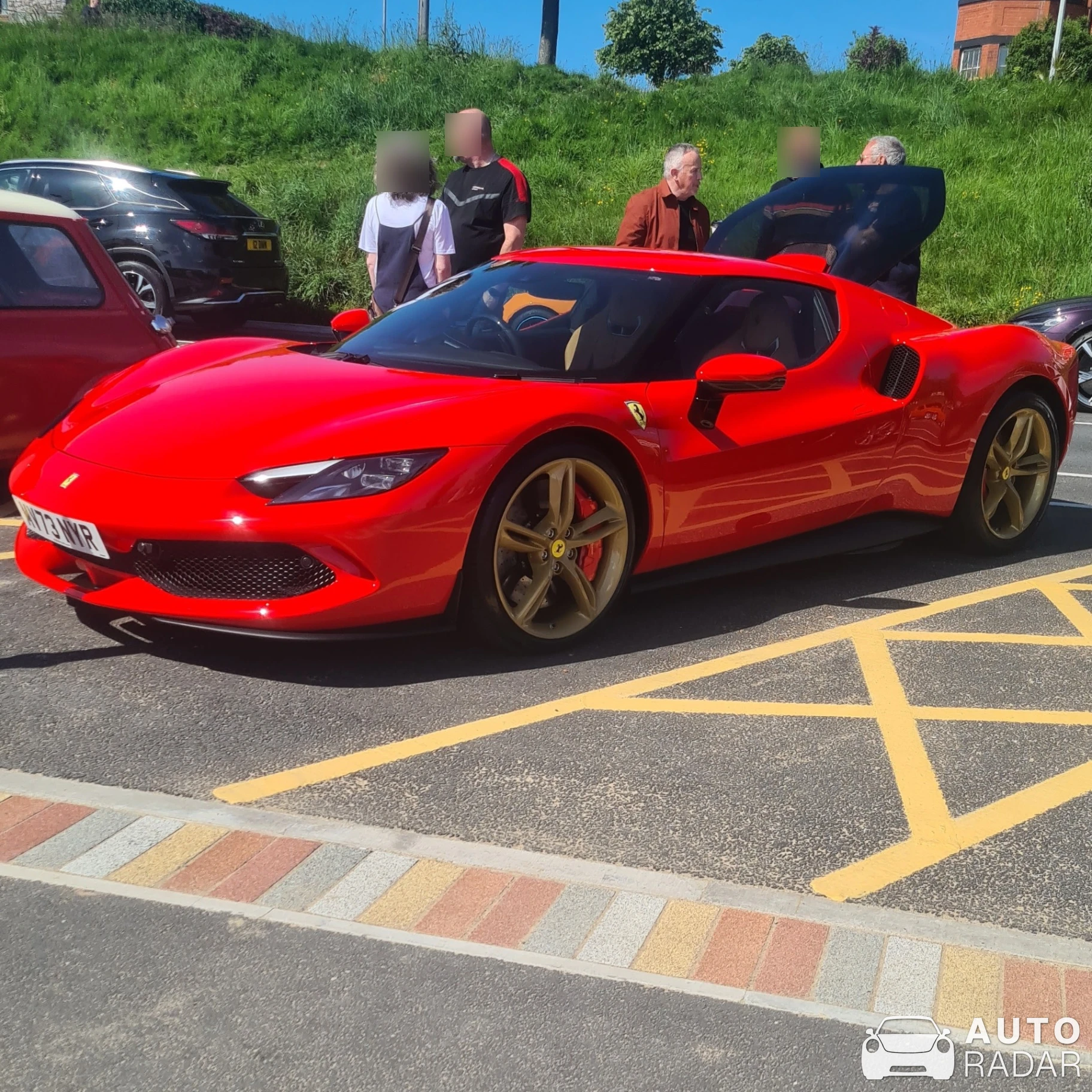 Ferrari 296 GTB spotted in Rhos on Sea, United Kingdom