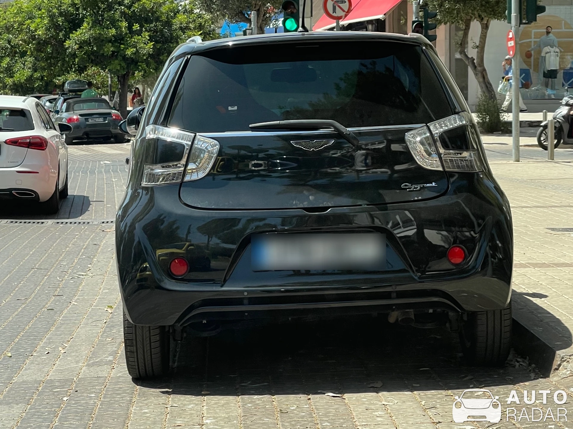 Aston Martin Cygnet spotted in Glyfada, Greece