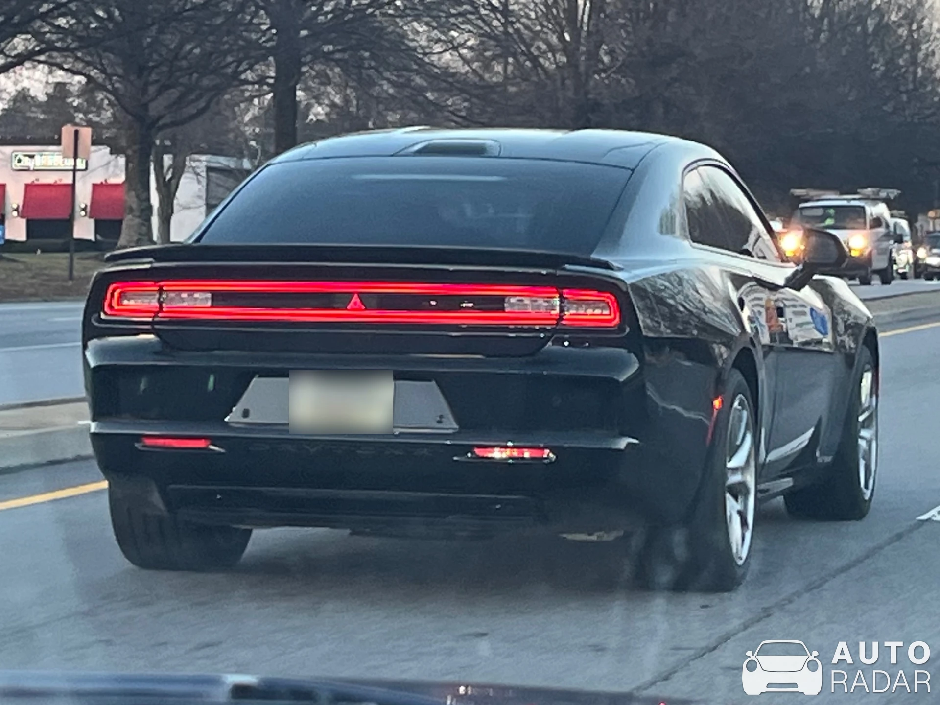 Dodge Charger Daytona Electric spotted in Ngari Diqu, China