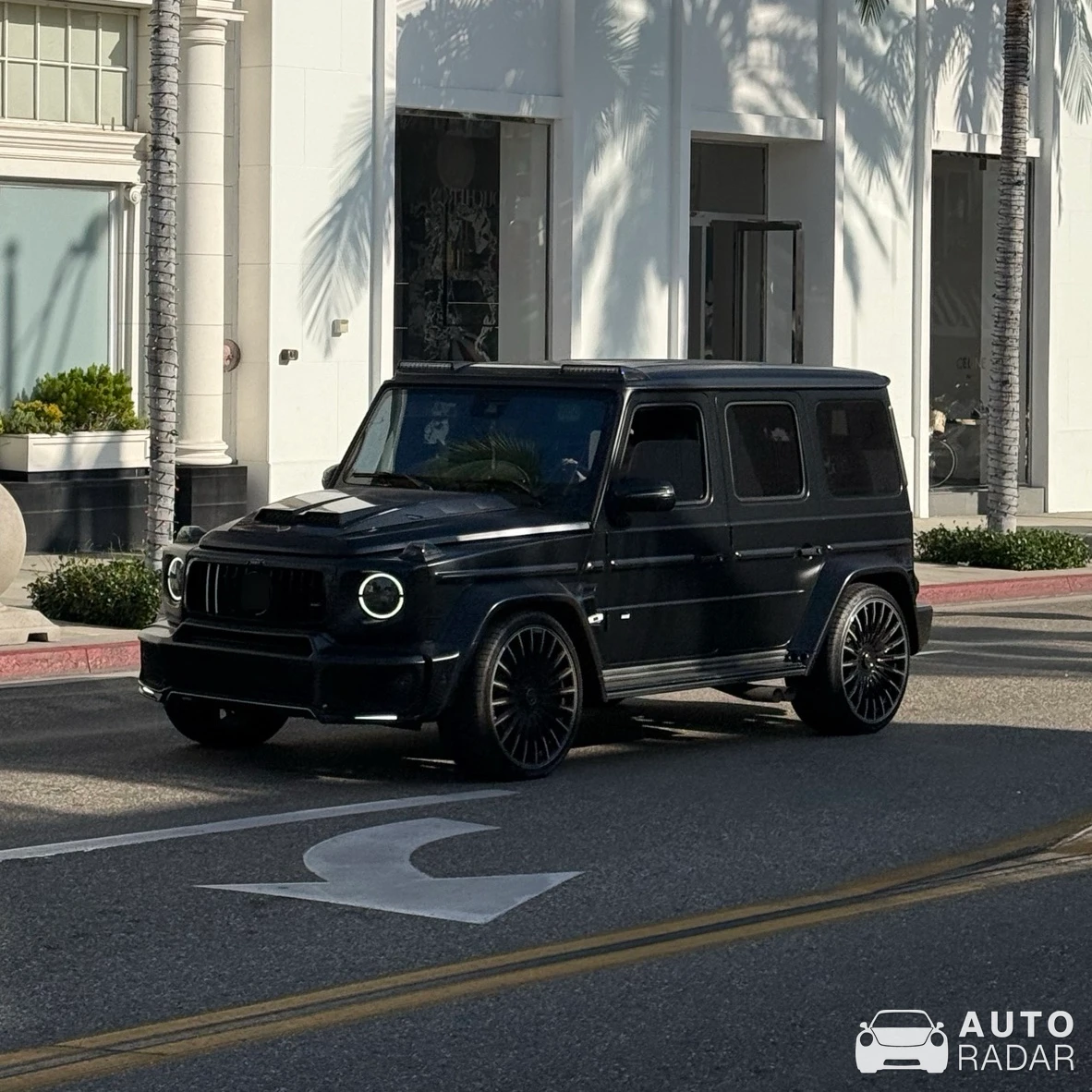 Mercedes-Benz G 63 AMG Brabus 700 spotted in Beverly Hills