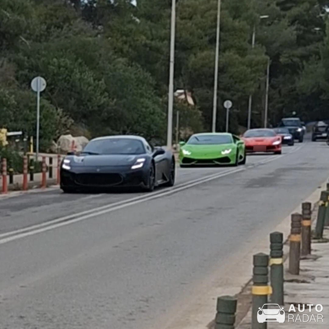 Maserati MC20 Notte Edition spotted in Vouliagmeni