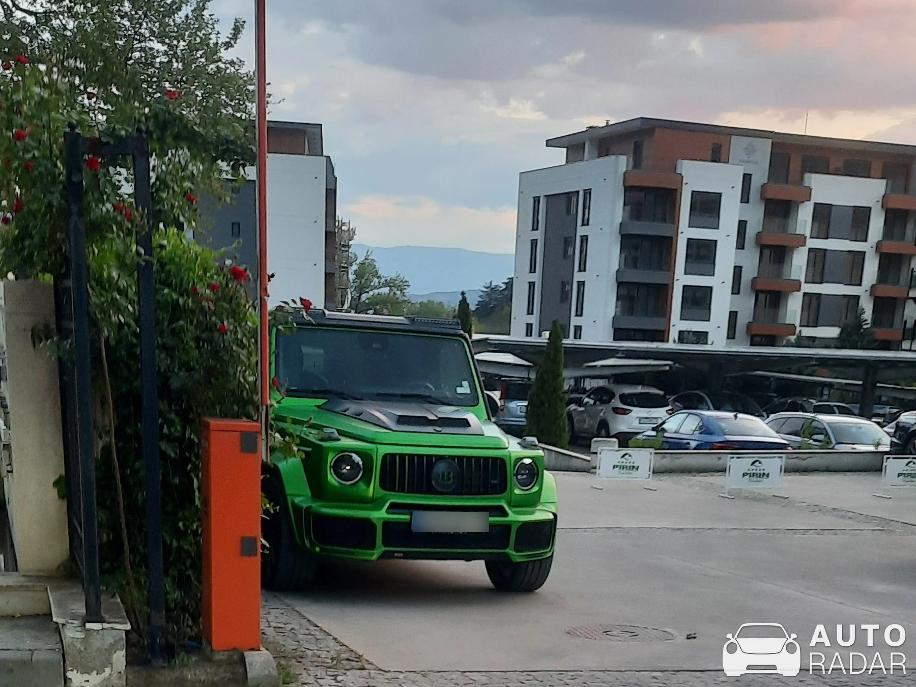 Mercedes-AMG Brabus G 800 XLP Superblack spotted in Сандански