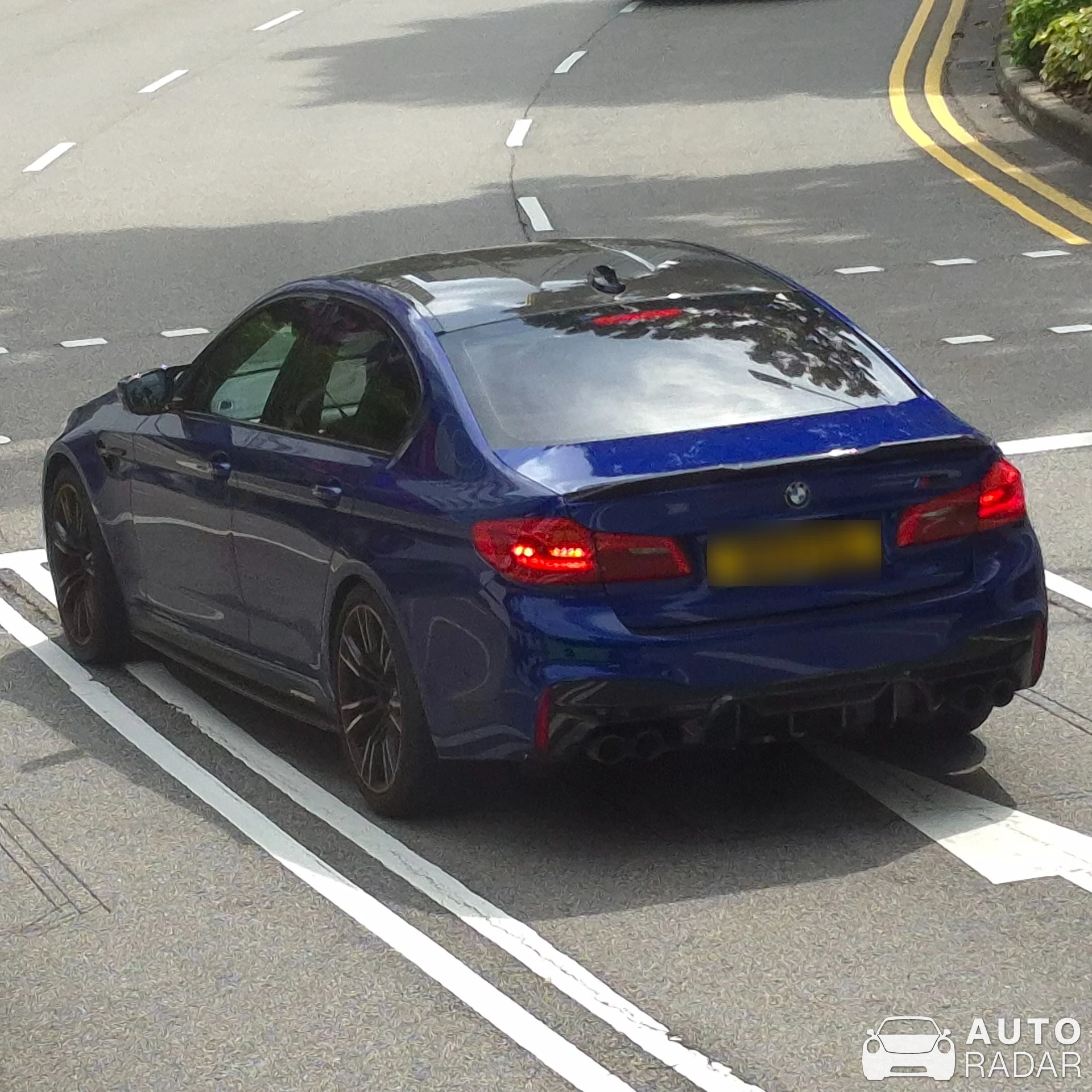 BMW M5 F90 Competition spotted in Singapore, Singapore