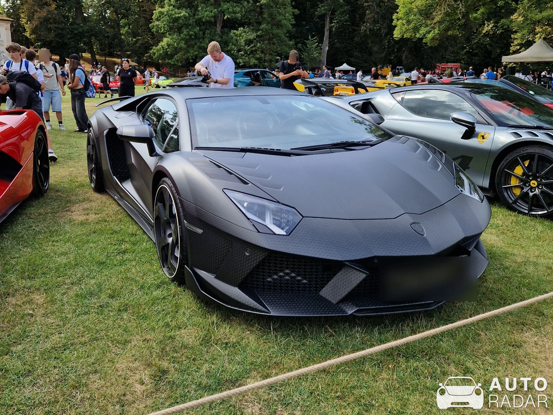 Lamborghini Aventador LP770-4 SVJ Mansory Carbonado Evo spotted in Blatná