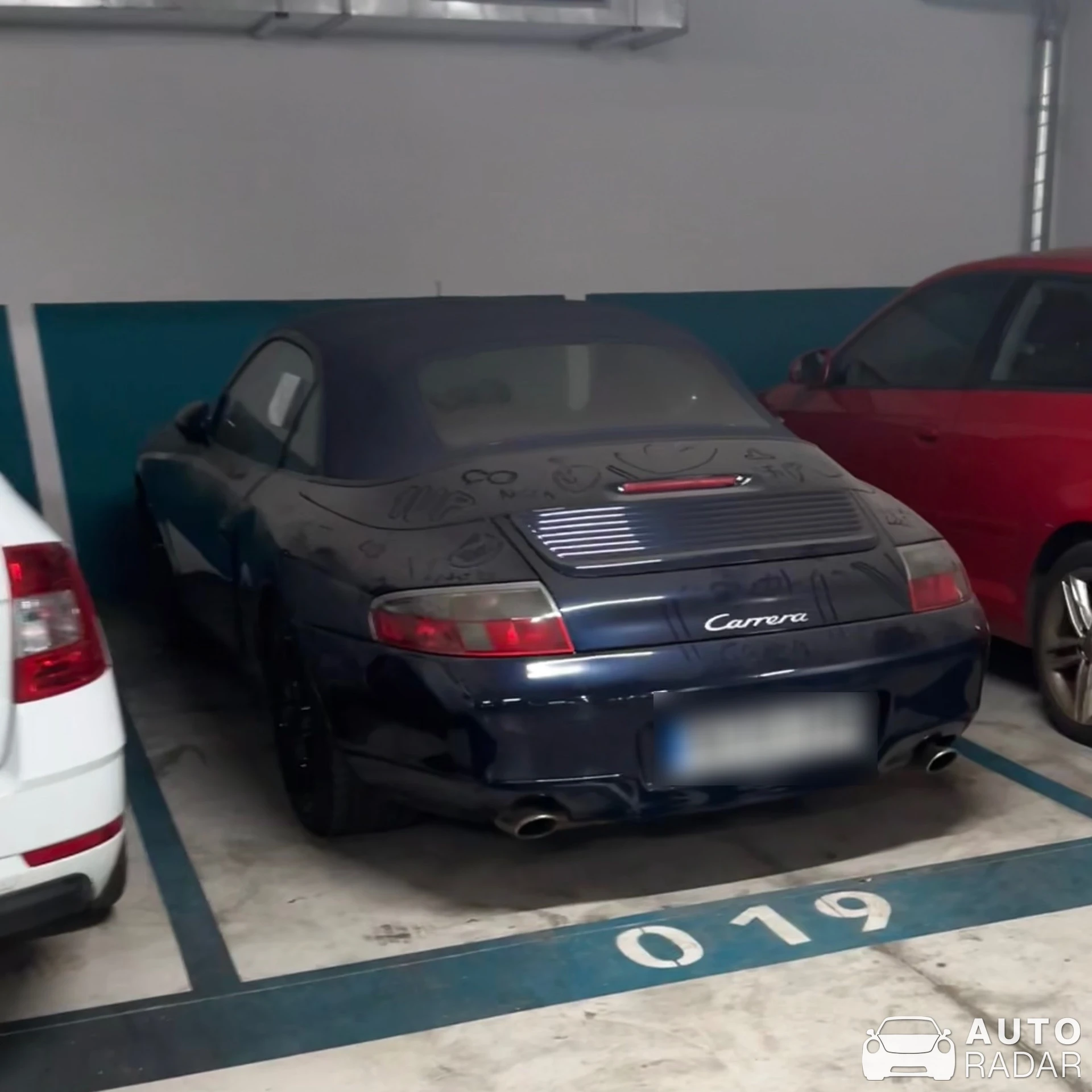Porsche 996 Carrera Cabriolet spotted in Portals Nous, España