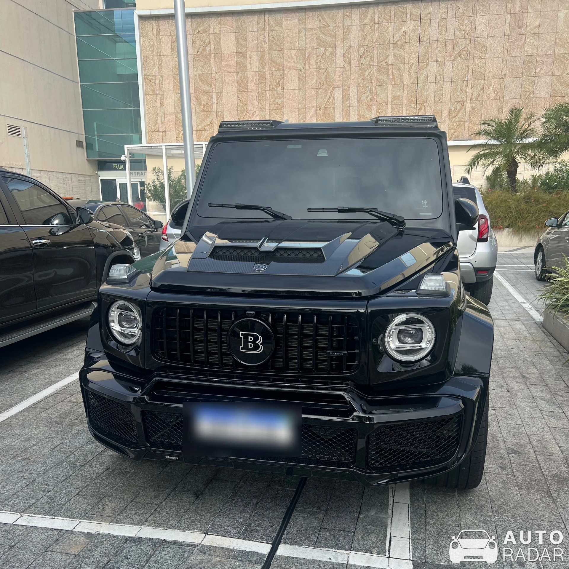 Mercedes-AMG Brabus G 63 2016 spotted in Barra da Tijuca, Brazil