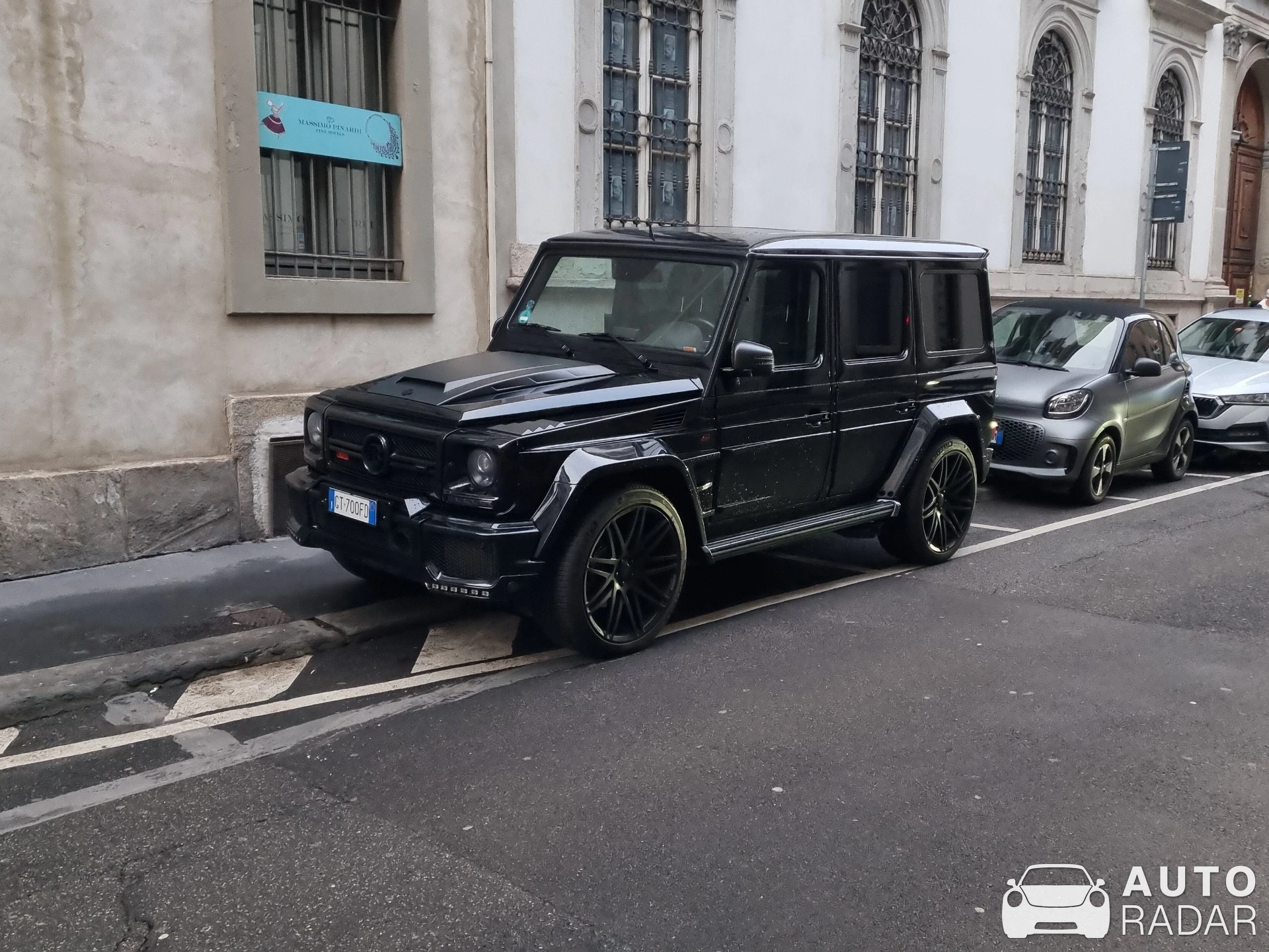 Mercedes-AMG Brabus 700 spotted in Milano, Italy