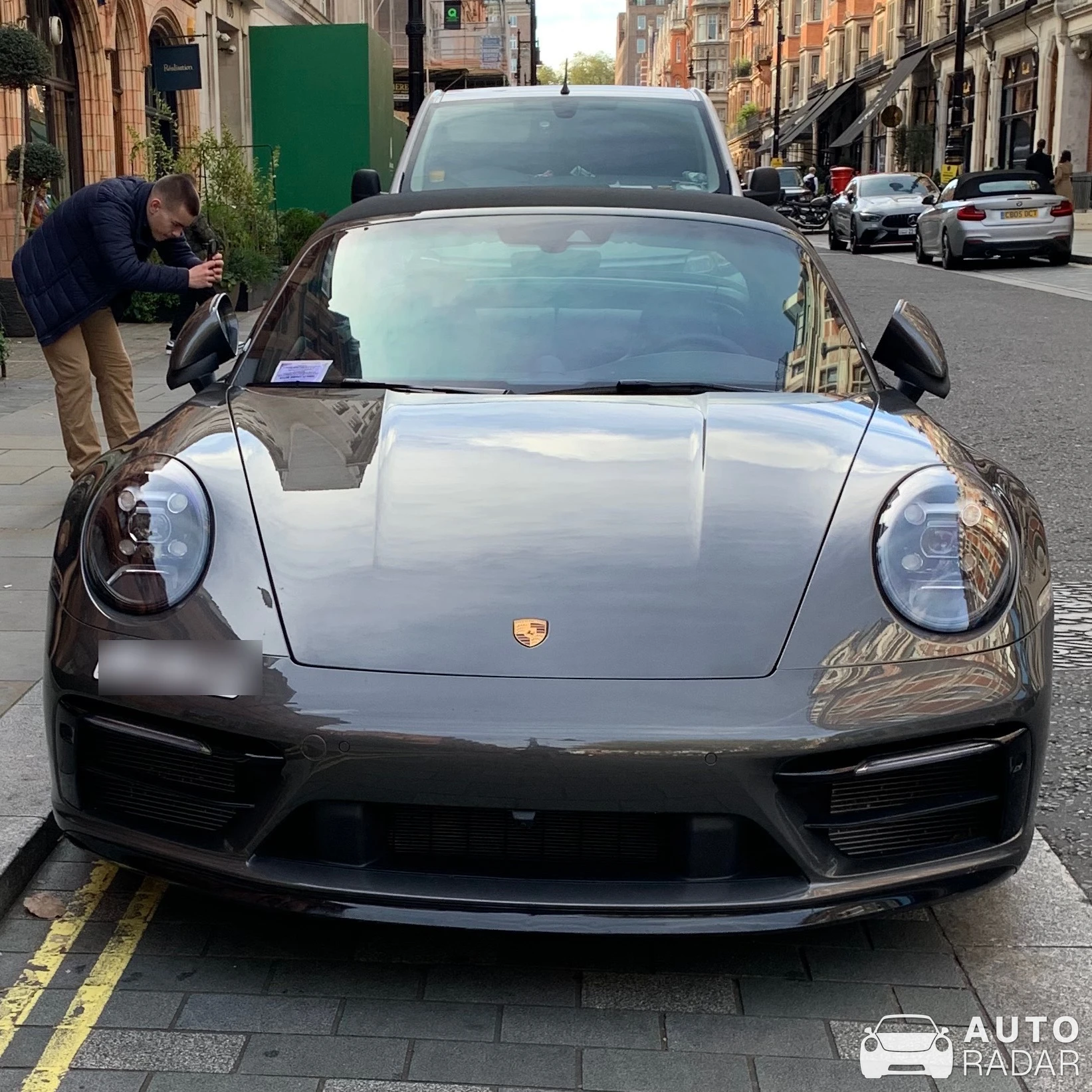 Porsche 992 Carrera 4S Cabriolet MkI spotted in Greater London, United Kingdom