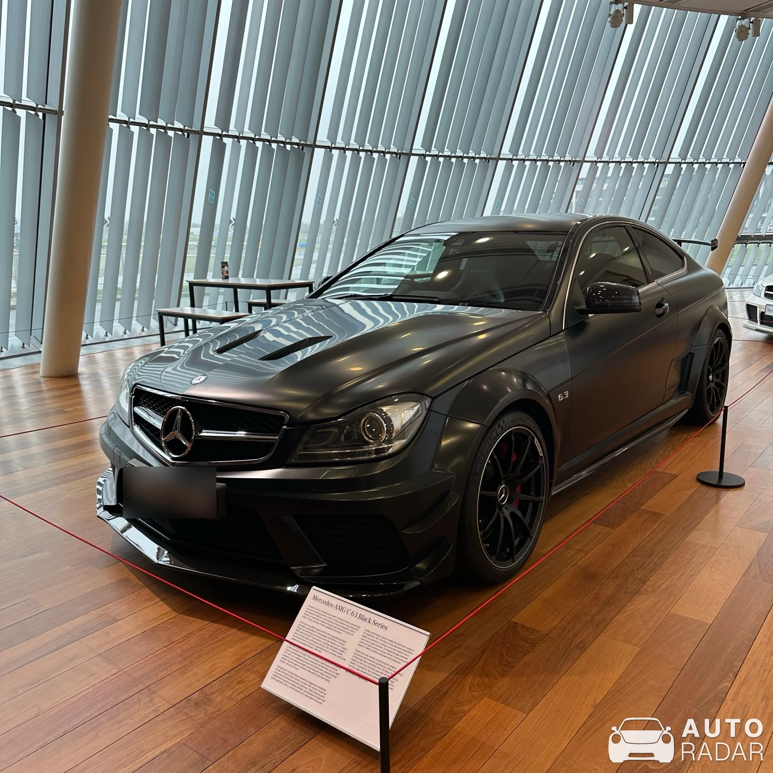 Mercedes-Benz MKB Inden Design C 63 AMG W204 2012 Black Series spotted